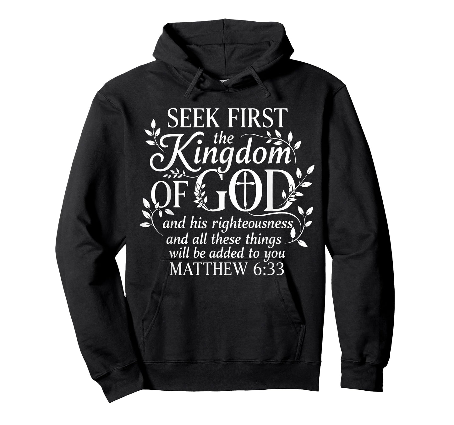 Seek First The Kingdom of God Matthew 6:33 Christian T-Shirt