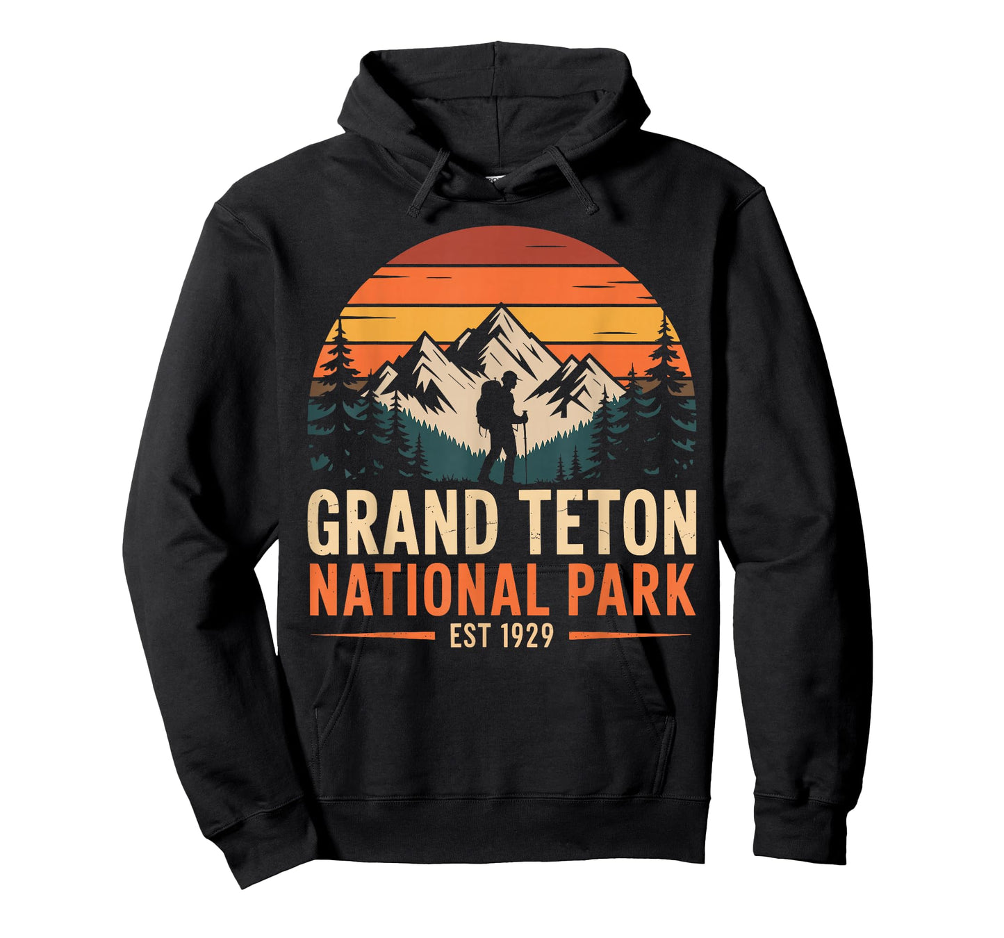 Grand Teton National Park Funny Hiking Adventure T-Shirt