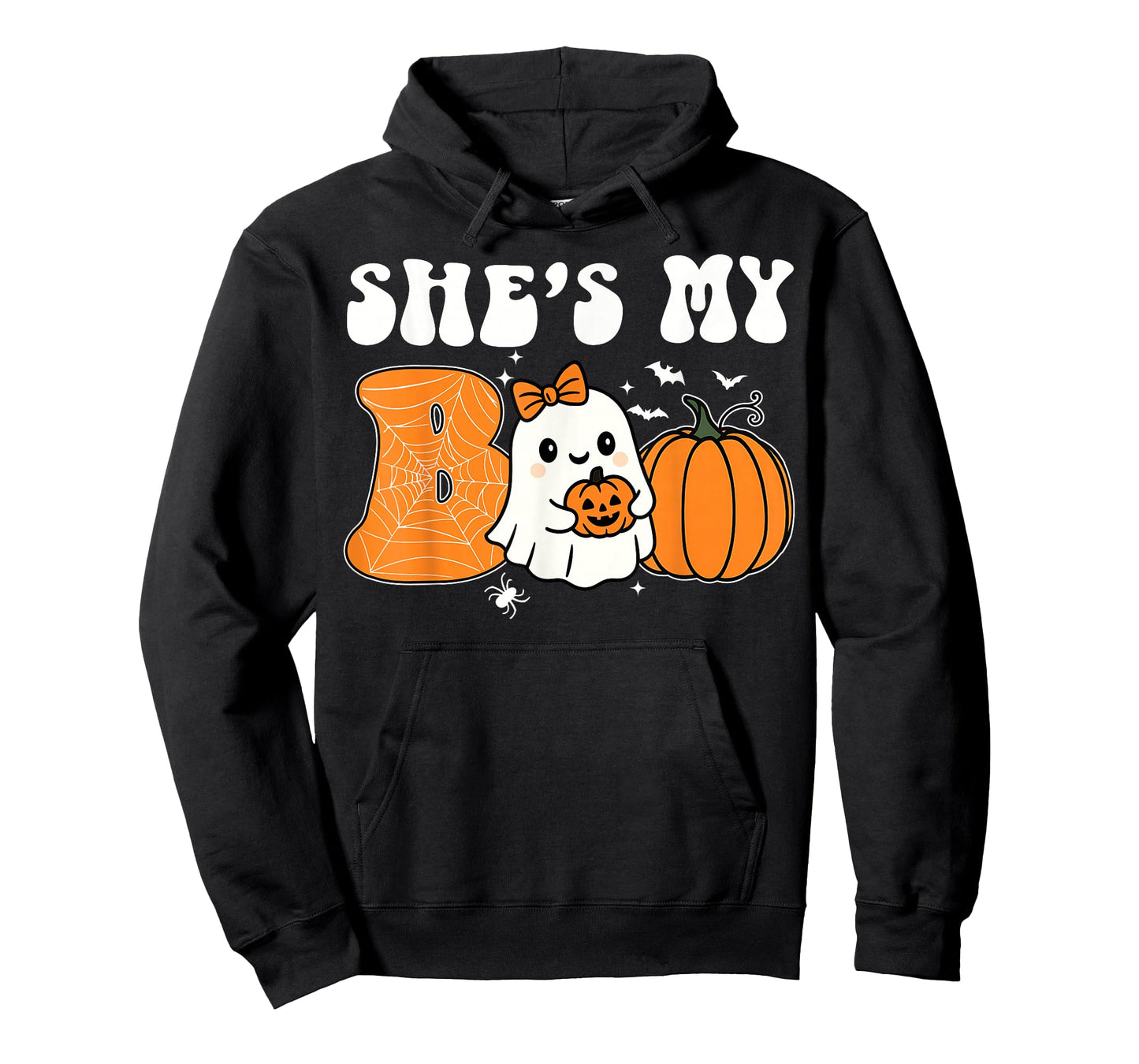 She's My Boo Funny Matching Halloween Couples He's My Boo T-Shirt