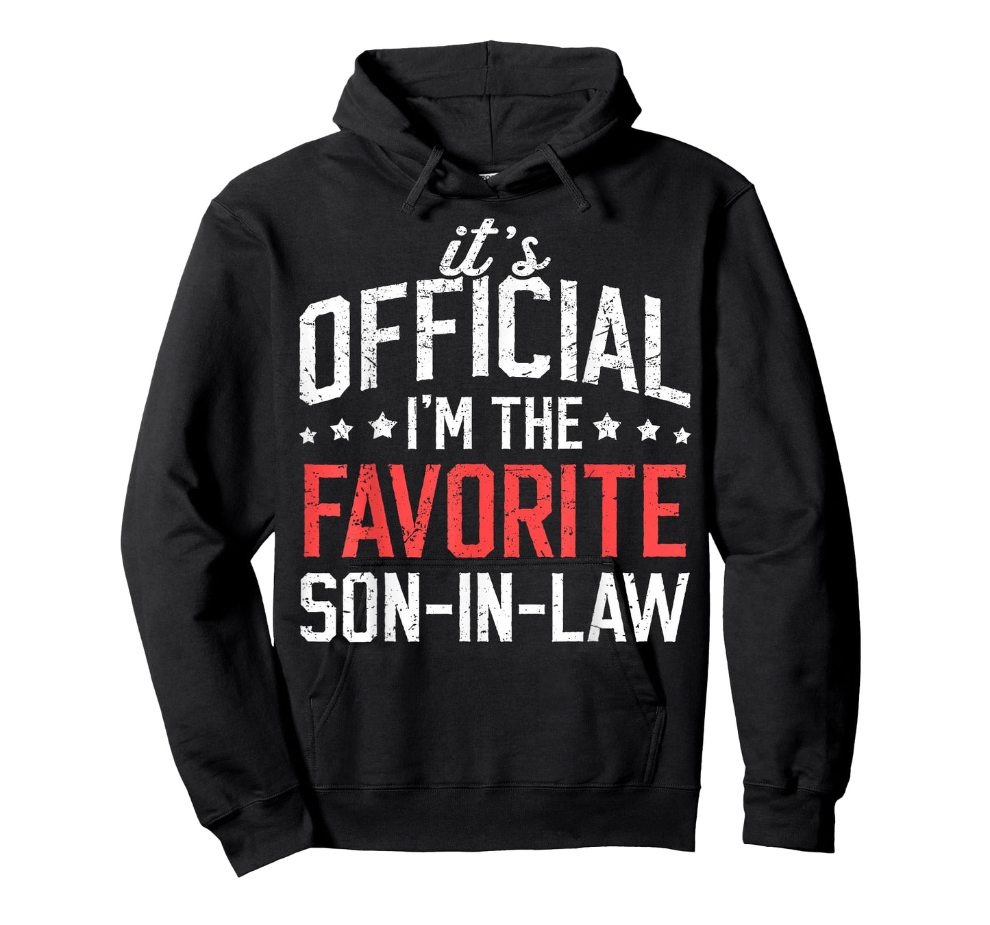It's Official I'm The Favorite Son-in-Law Funny Dad Father T-Shirt