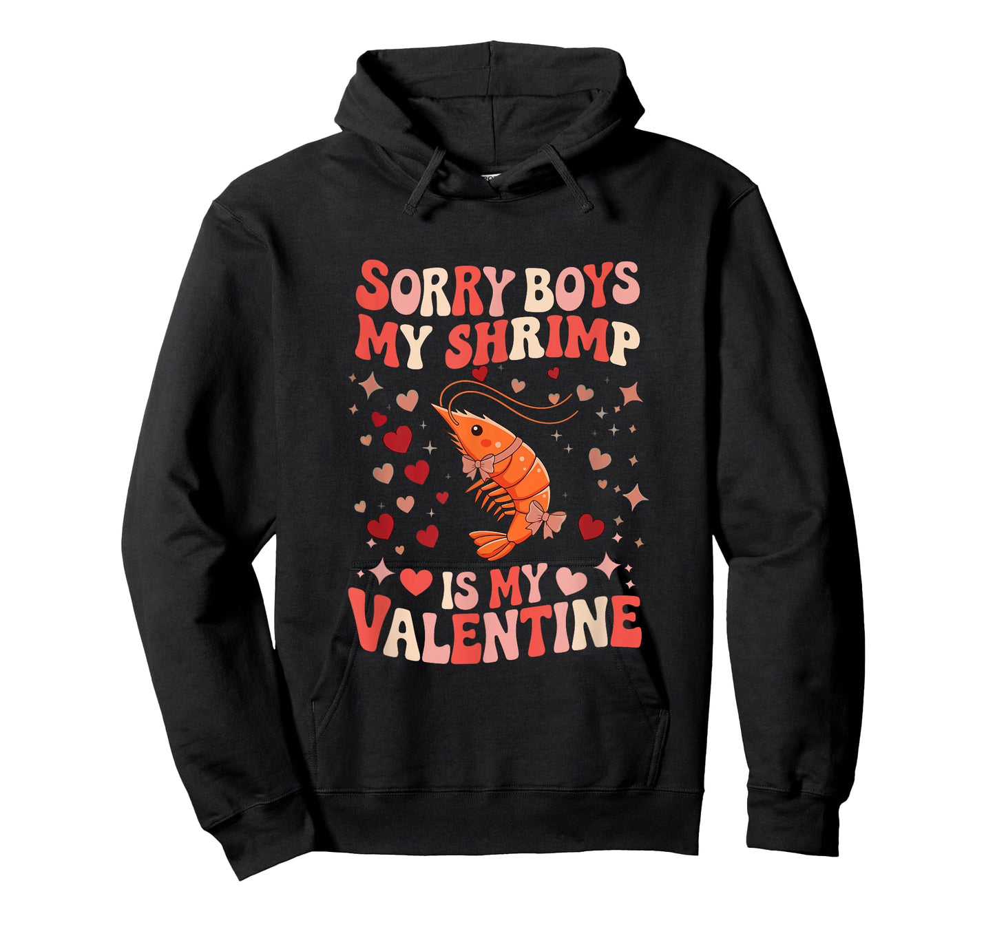 Sorry Shrimp is My Valentine Joke Boys Cute Animal Lover T-Shirt