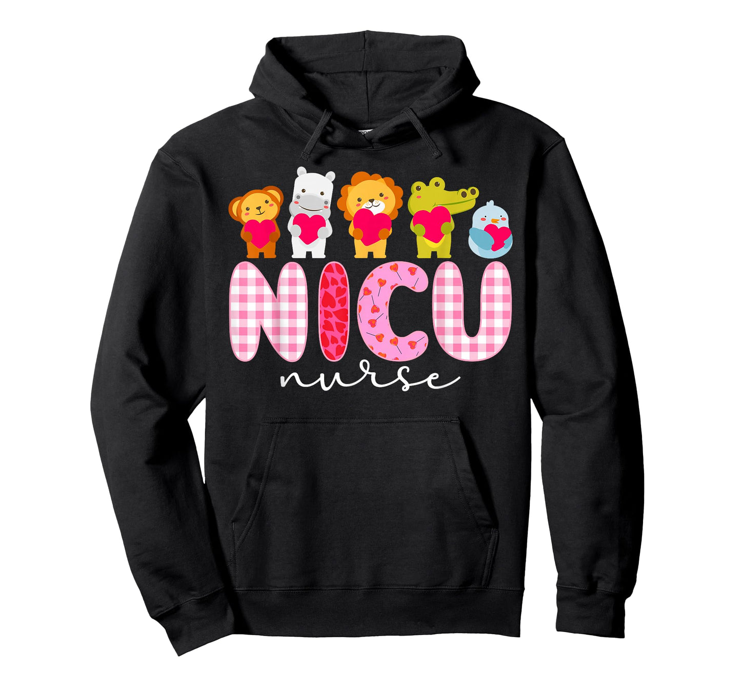 NICU Nurse Valentine Neonatal ICU Nurse Valentines Day T-Shirt