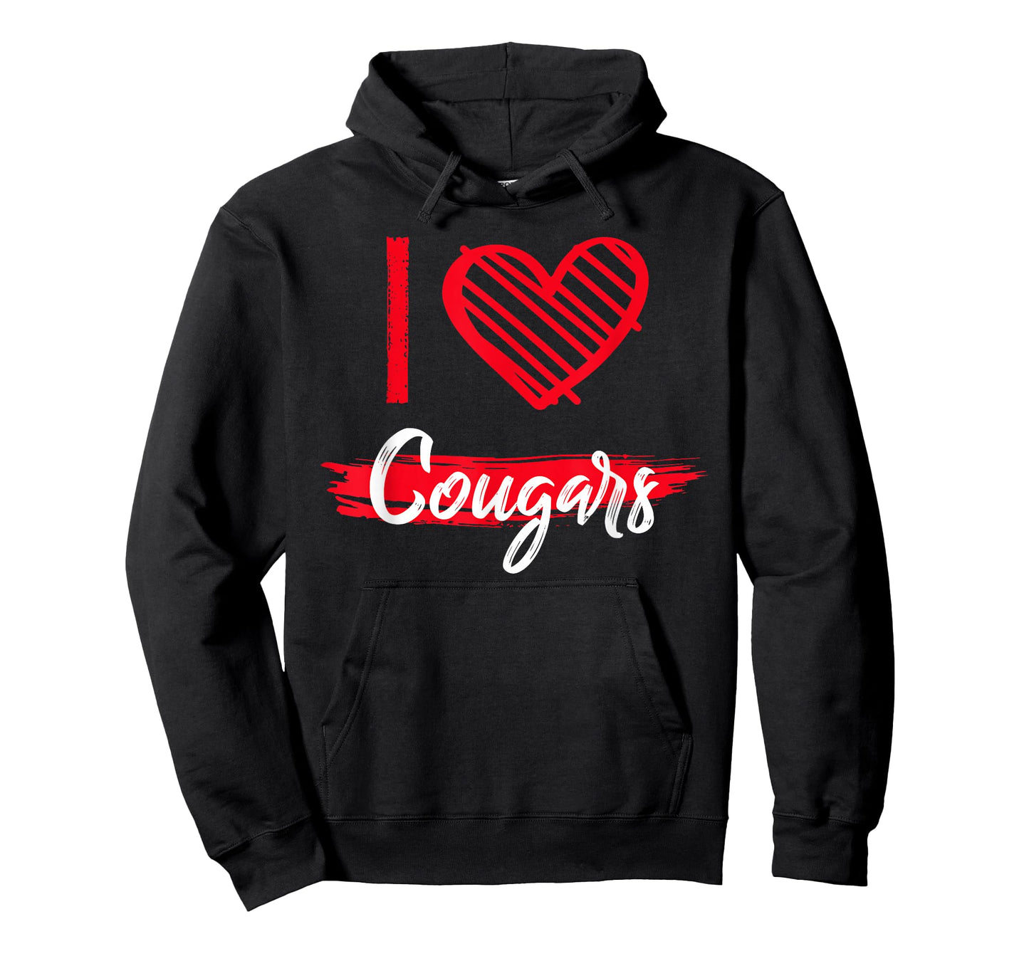 I Love Cougars T-Shirt I Heart Cougars T-Shirt