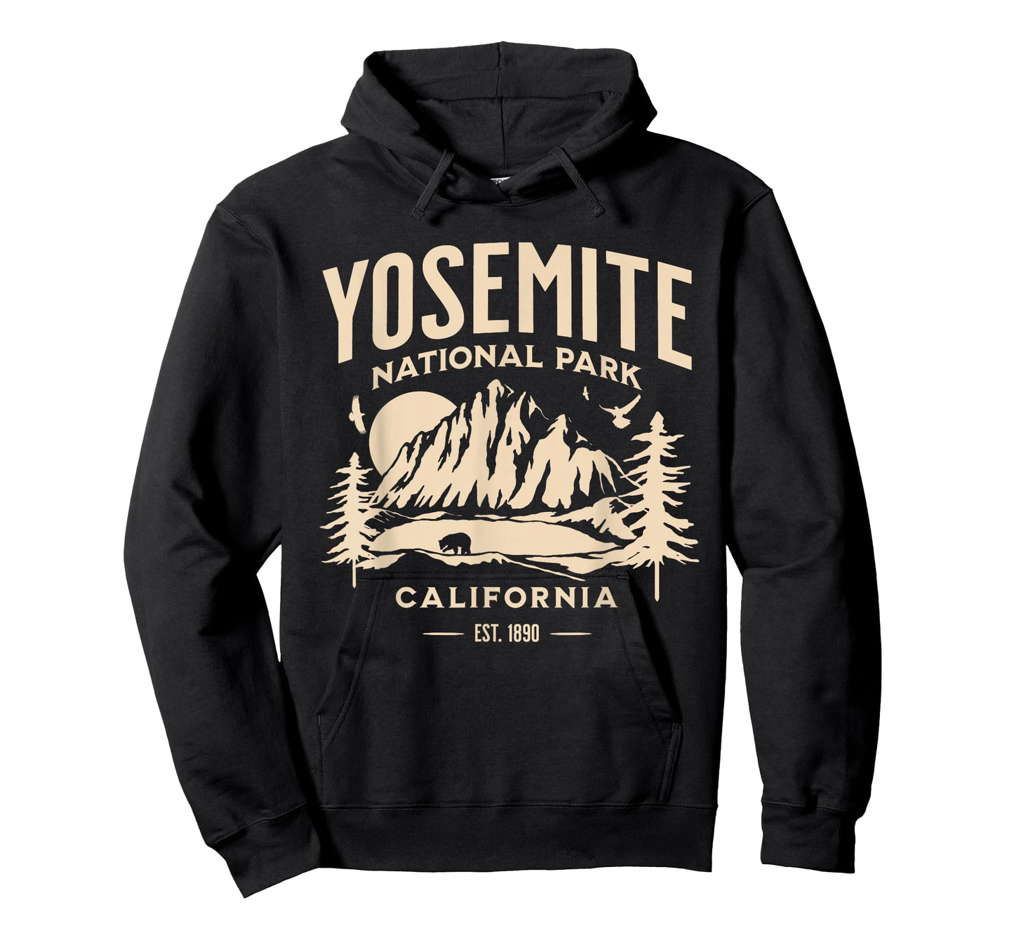 Yosemite National Park for Hiker, Camper and Nature Lovers T-Shirt
