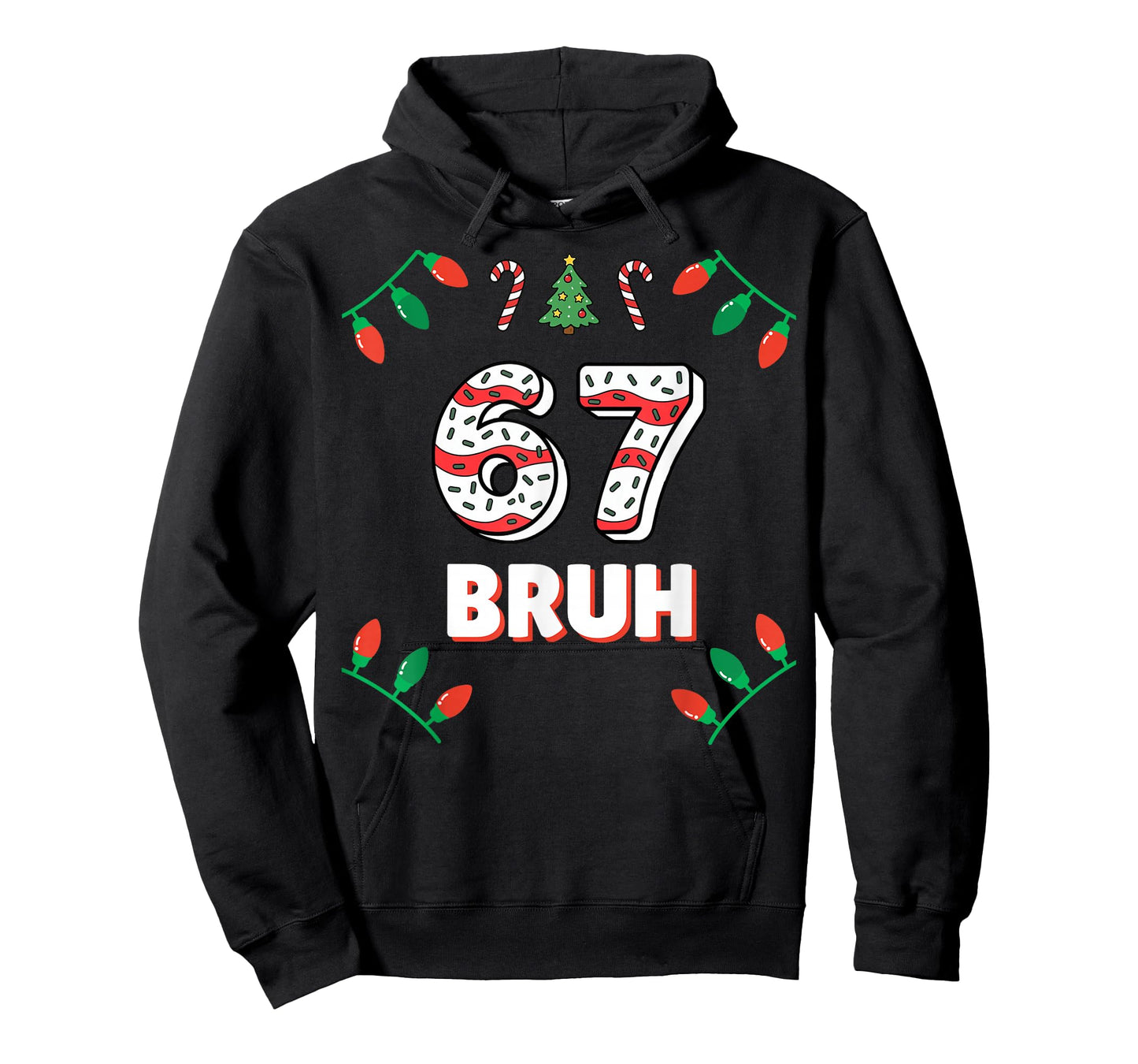 6 7 Bruh Christmas Cake 67 Funny Teacher Christmas 67 Shirt T-Shirt
