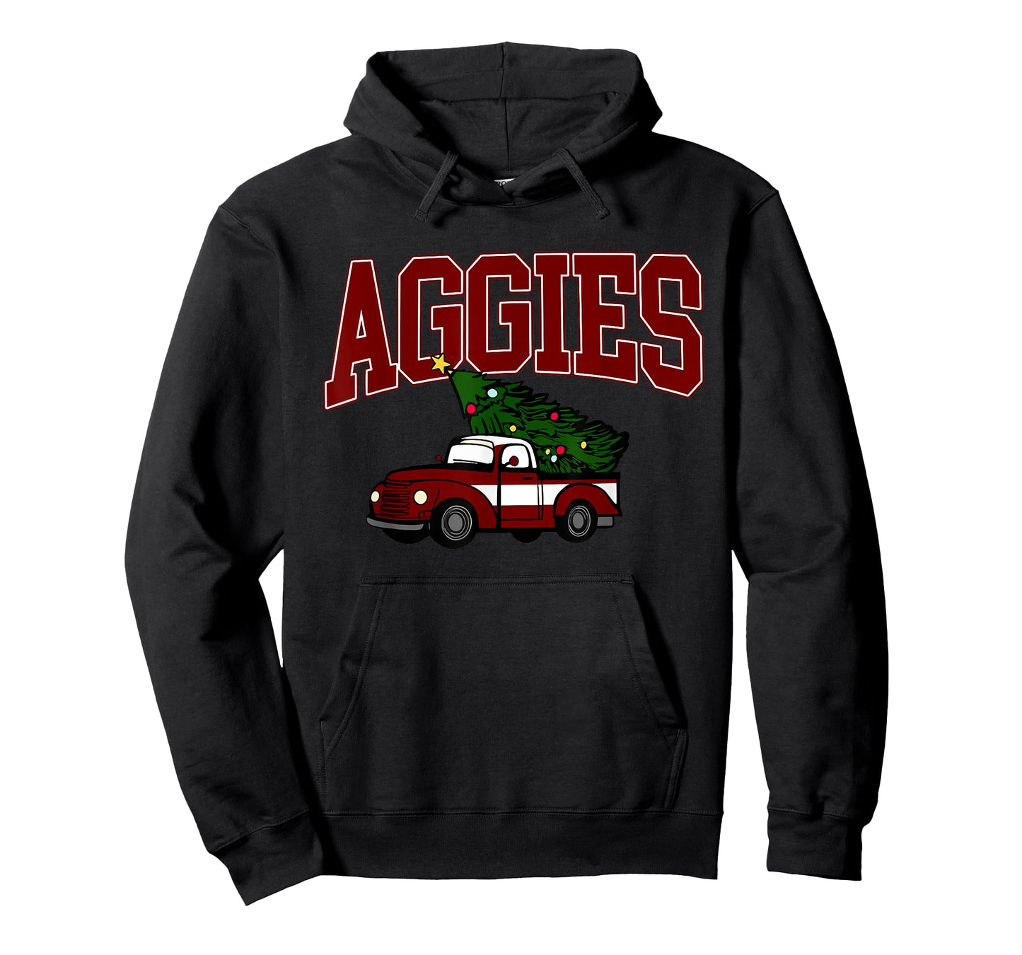 Retro Aggies Men Women Kids Pajamas Ugly Christmas T-Shirt