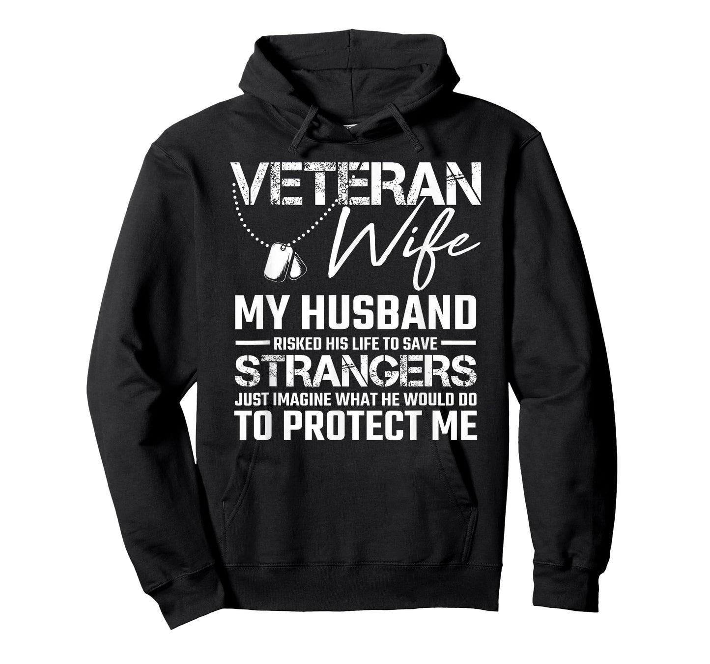 Veteran Wife My Husband risked his Life to Save Strangers T-Shirt