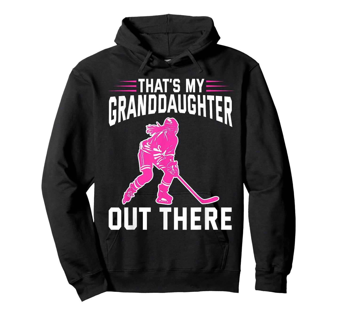 That's My Granddaughter Out There Ice Hockey Grandparents T-Shirt