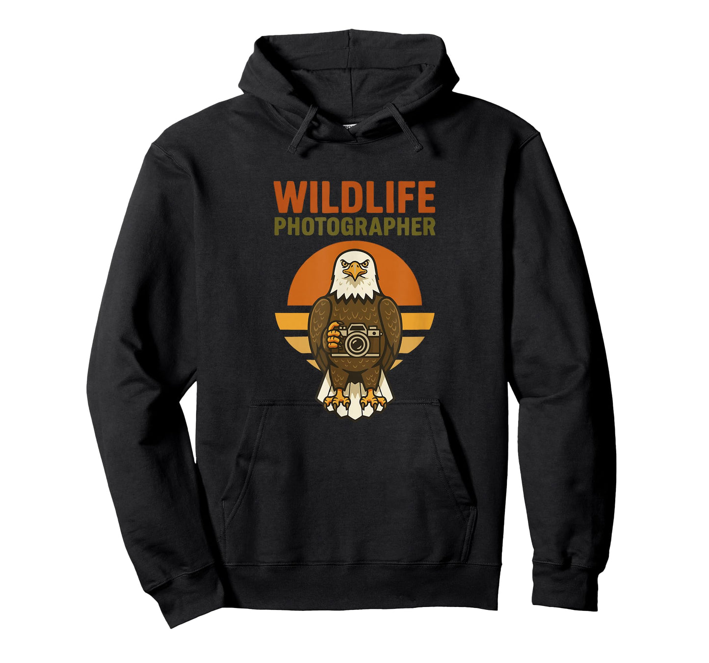 Wildlife Photographer Bald Eagle Bird Photography Camera T-Shirt