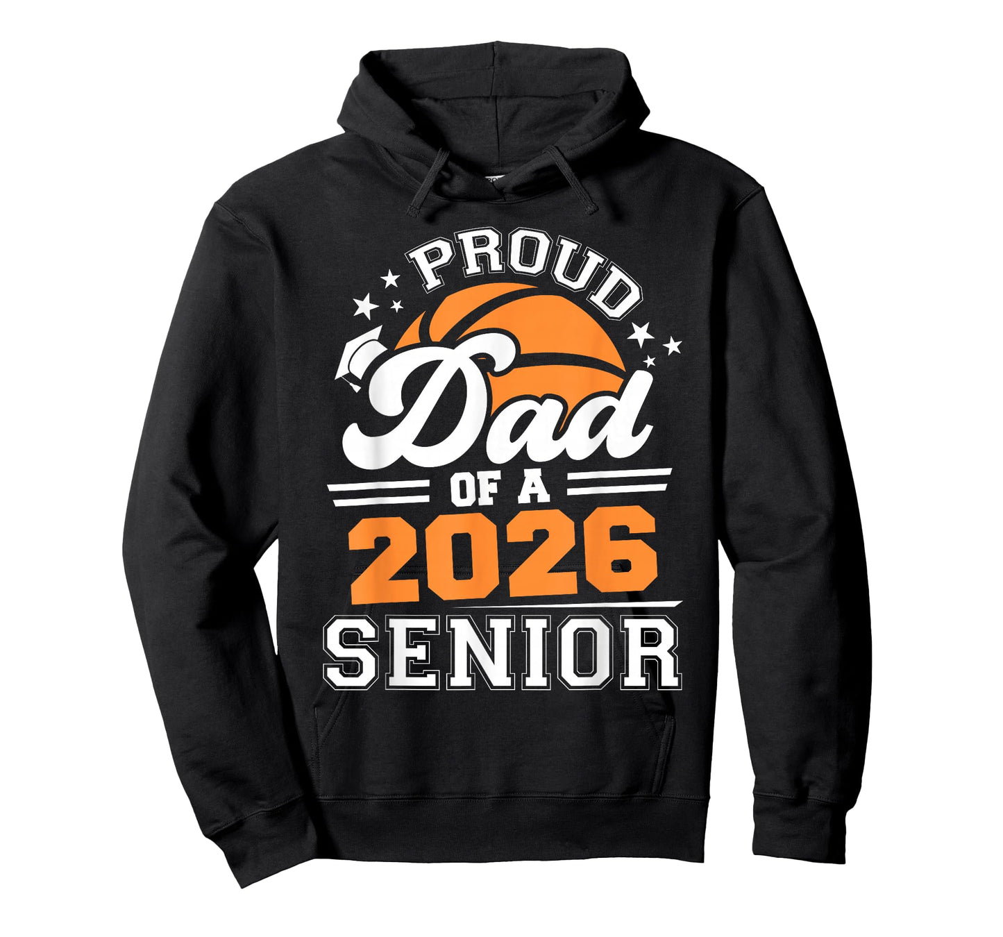 Proud Dad of A Basketball Senior 2026 Graduation T-Shirt