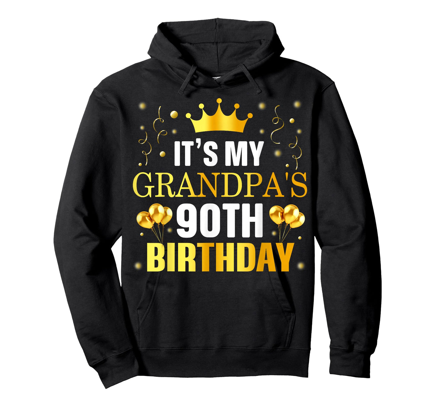 It's My Grandpa's 90th Birthday Happy Birthday 90 Years Old T-Shirt