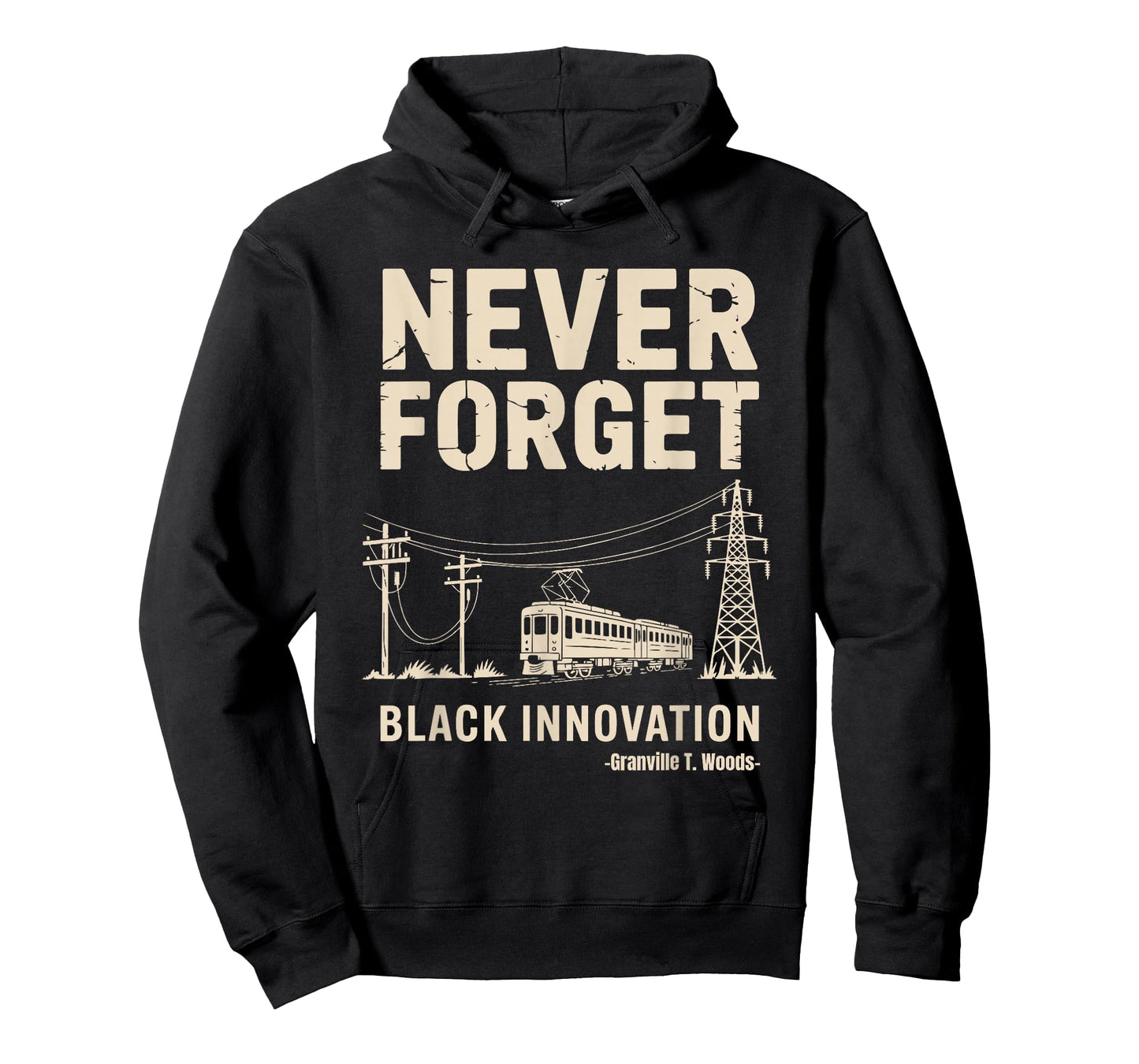 Never Forget Black Innovation Electrical Engineering History T-Shirt