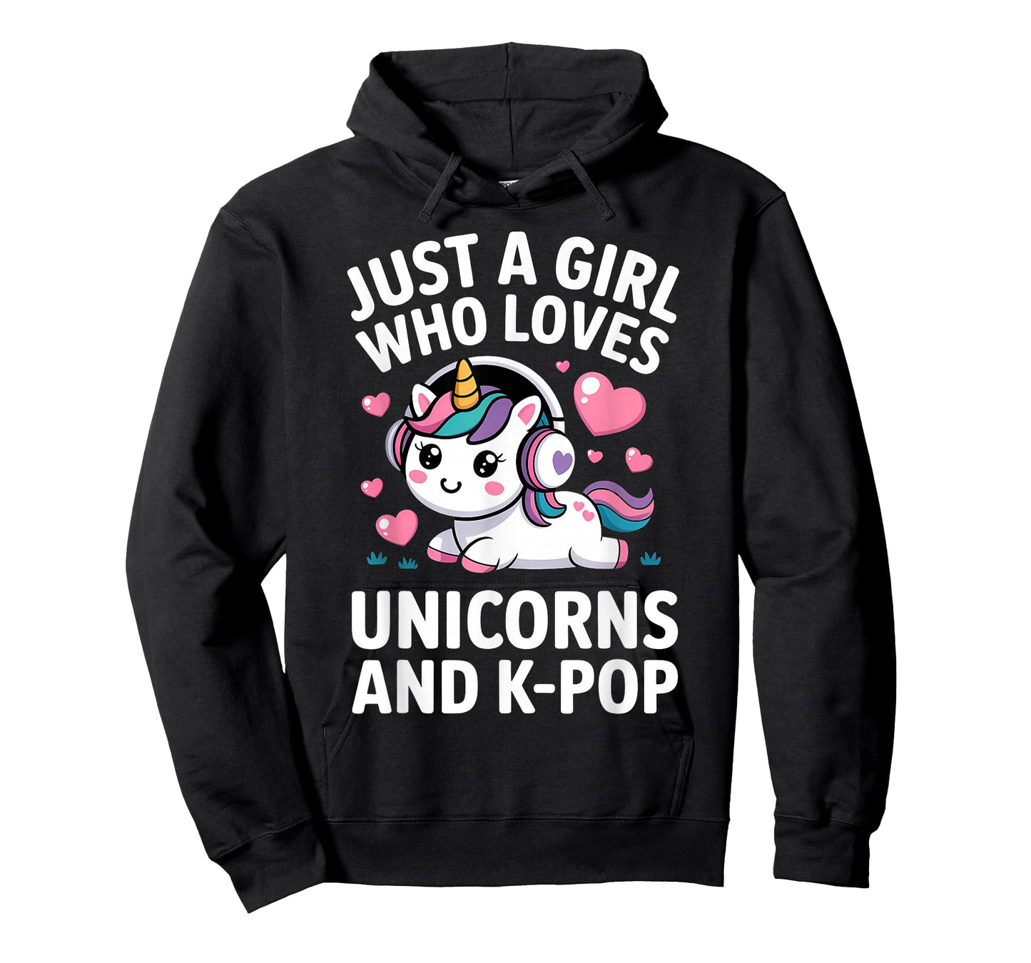 K-Pop Just A Girl Who Loves Unicorns and K-Pop K Pop Kpop T-Shirt