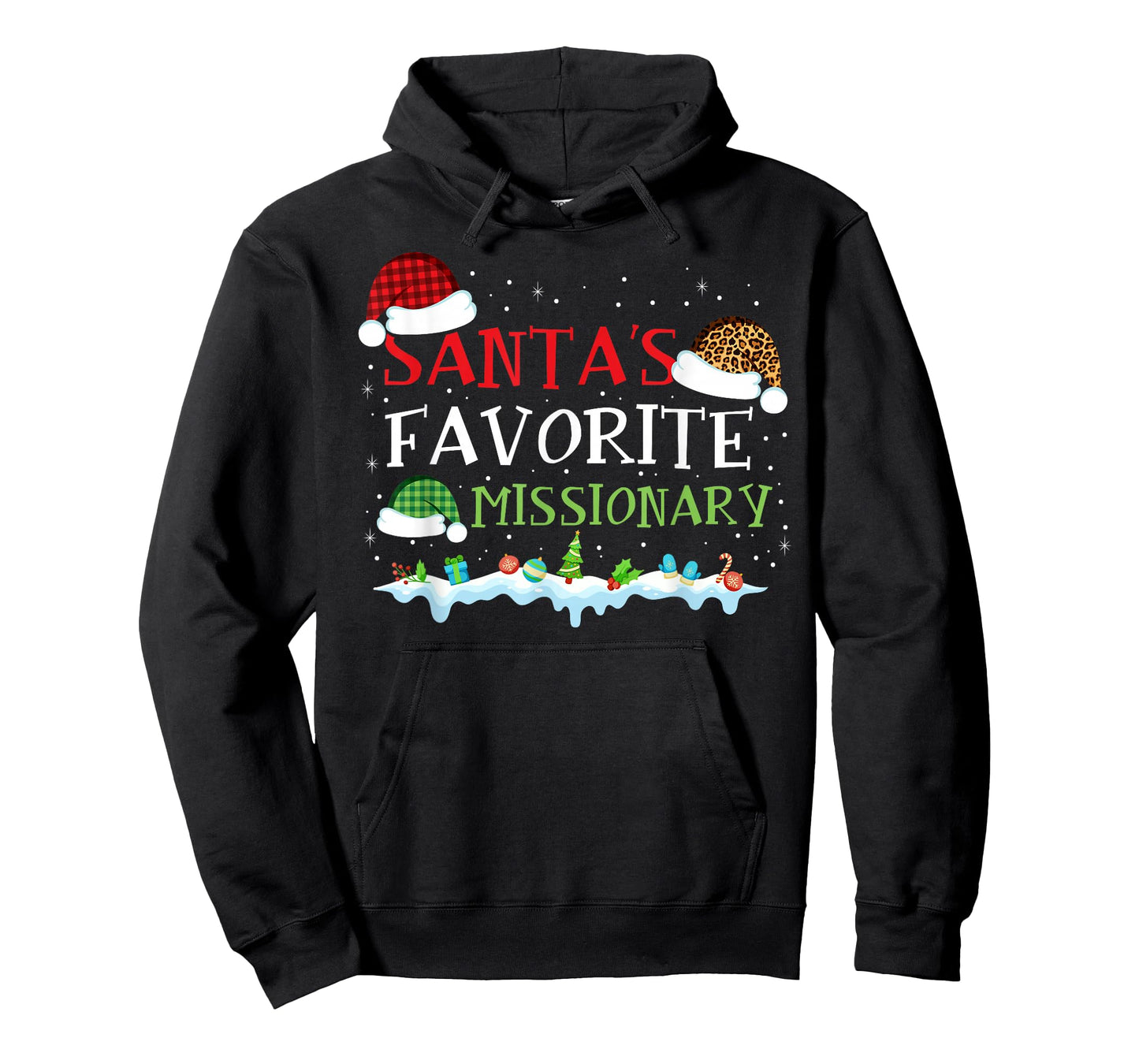 Santa's Favorite Missionary Fun Christmas T-Shirt