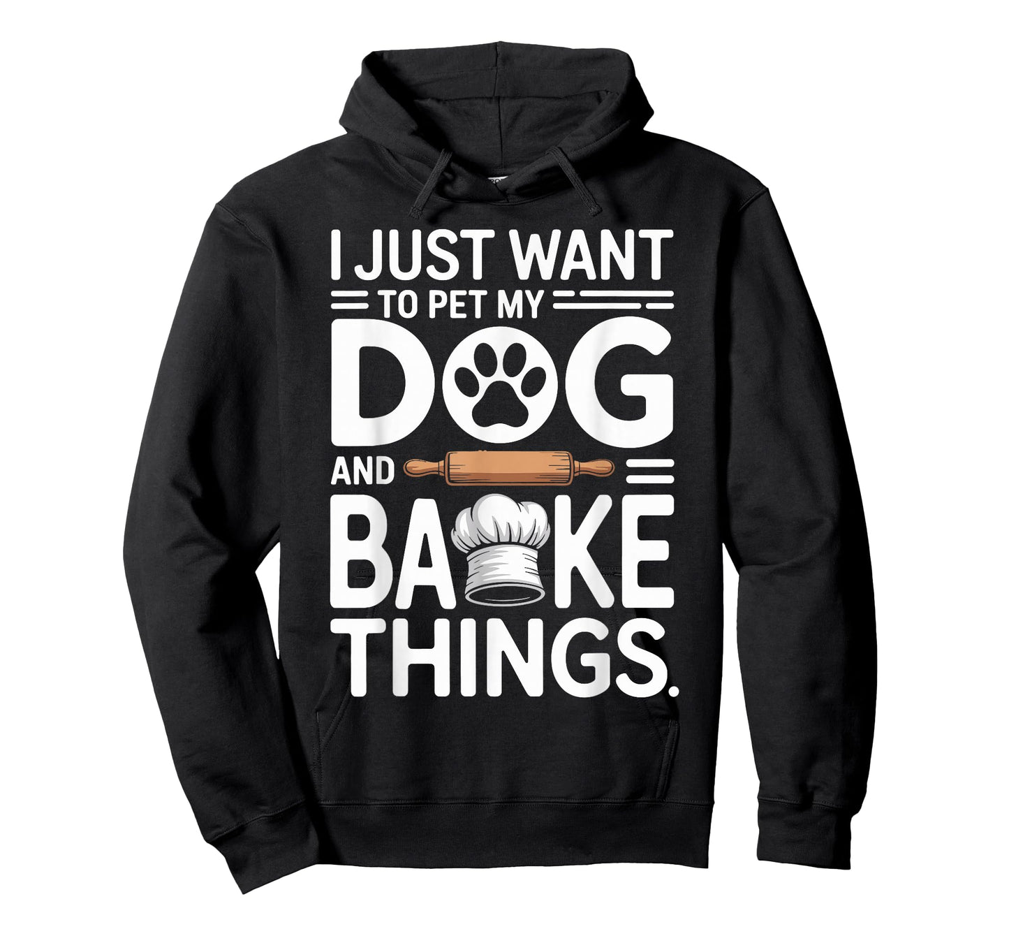 I Love Petting My Dog and Baking Cupcakes Everyday T-Shirt