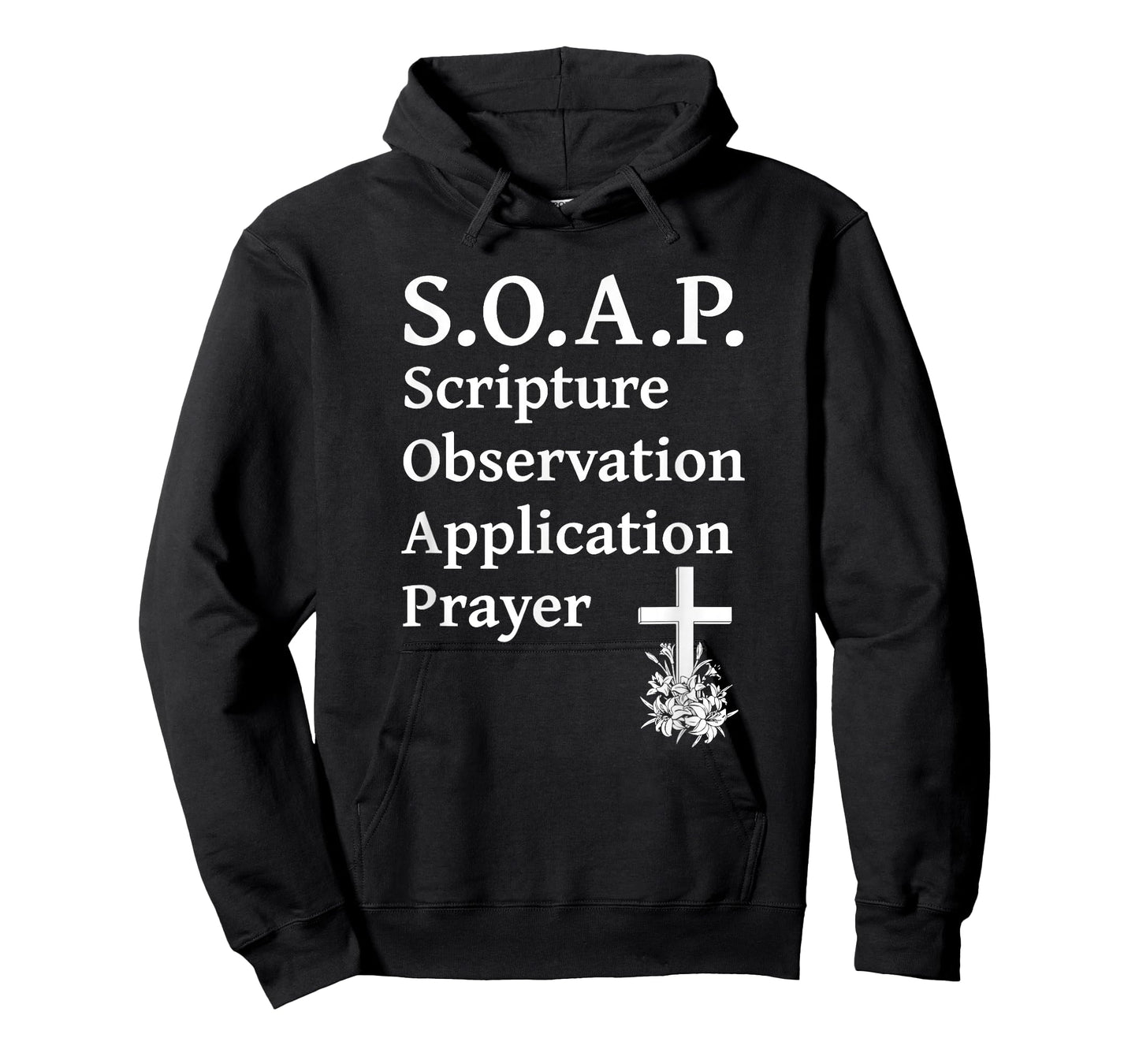 Christian SOAP Scripture Observation Application Prayer Love T-Shirt