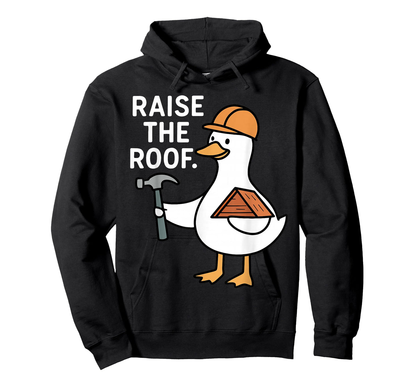 Silly Goose Roofer Roofing Handyman Contractor Roof Coworker T-Shirt
