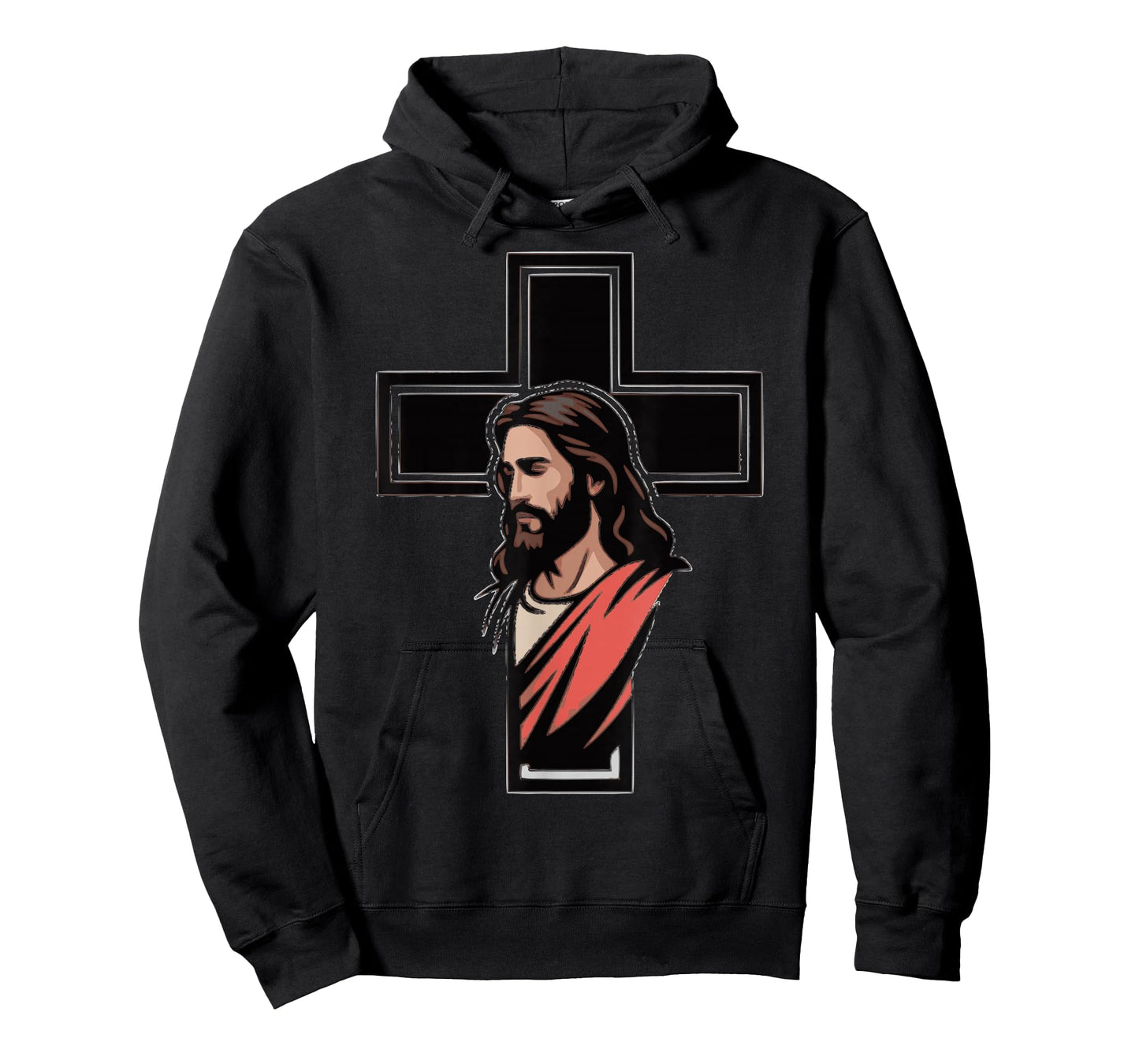 Minimalist Jesus Cross Tee – Christian Faith Shirt T-Shirt