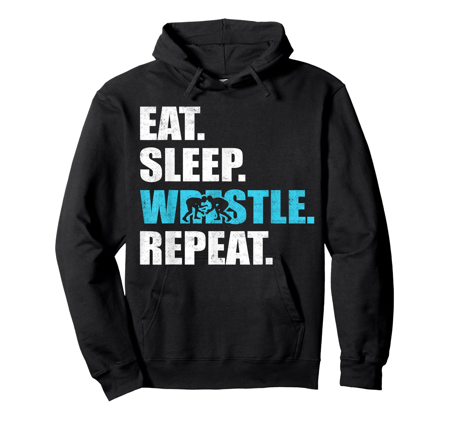 Eat Sleep Wrestle Repeat Funny Wrestler Wrestling Mens Boys T-Shirt