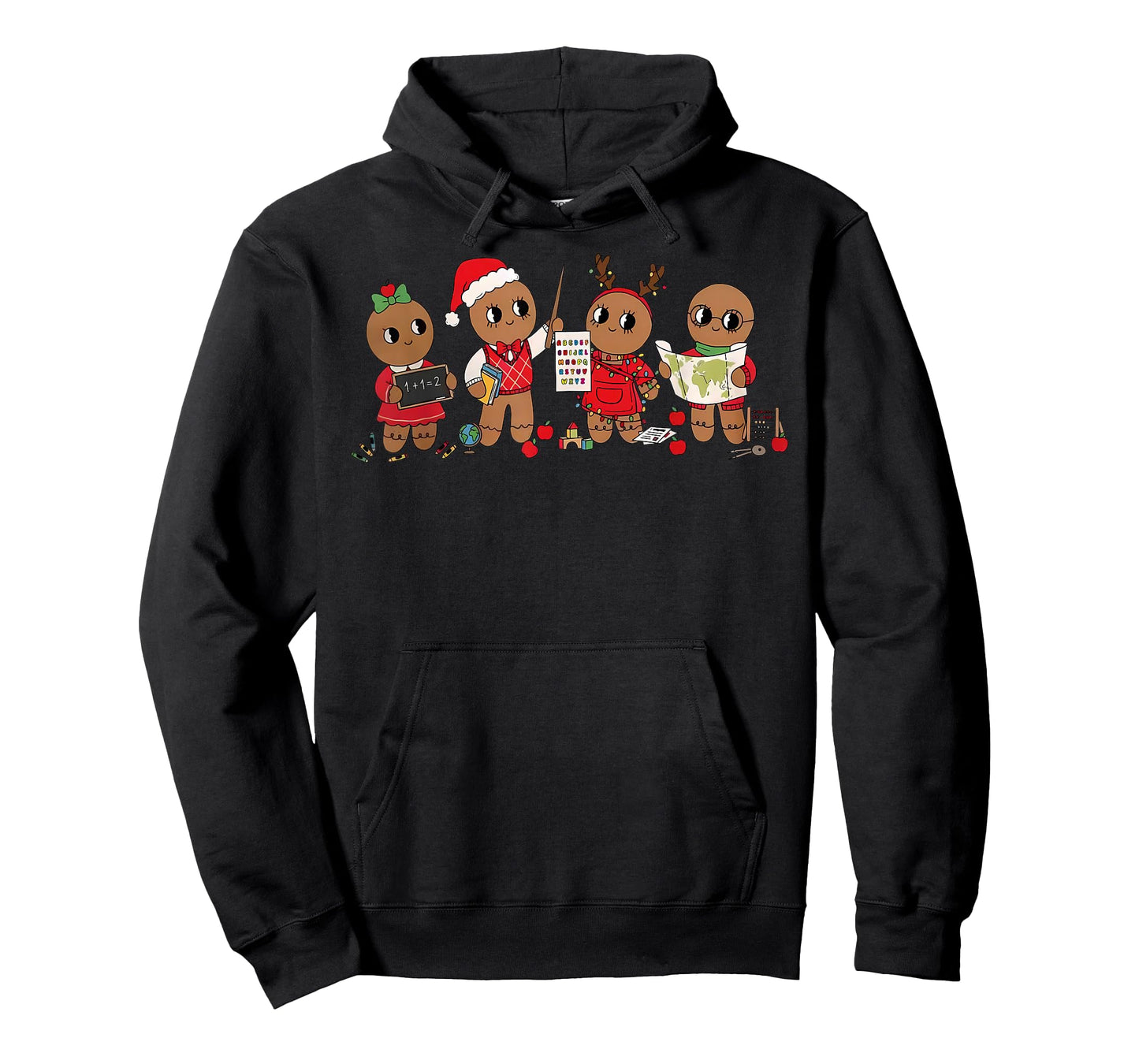 Cute Gingerbread Classroom Christmas Holiday Teacher School T-Shirt