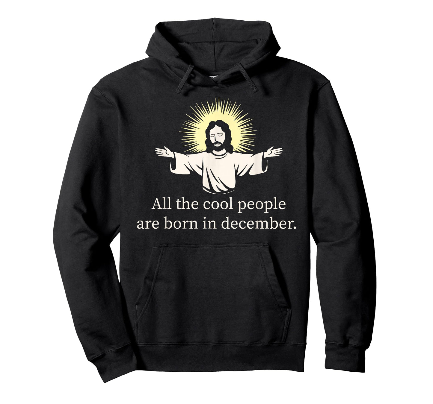 Cool People are Born in December Christian Jesus Christmas T-Shirt