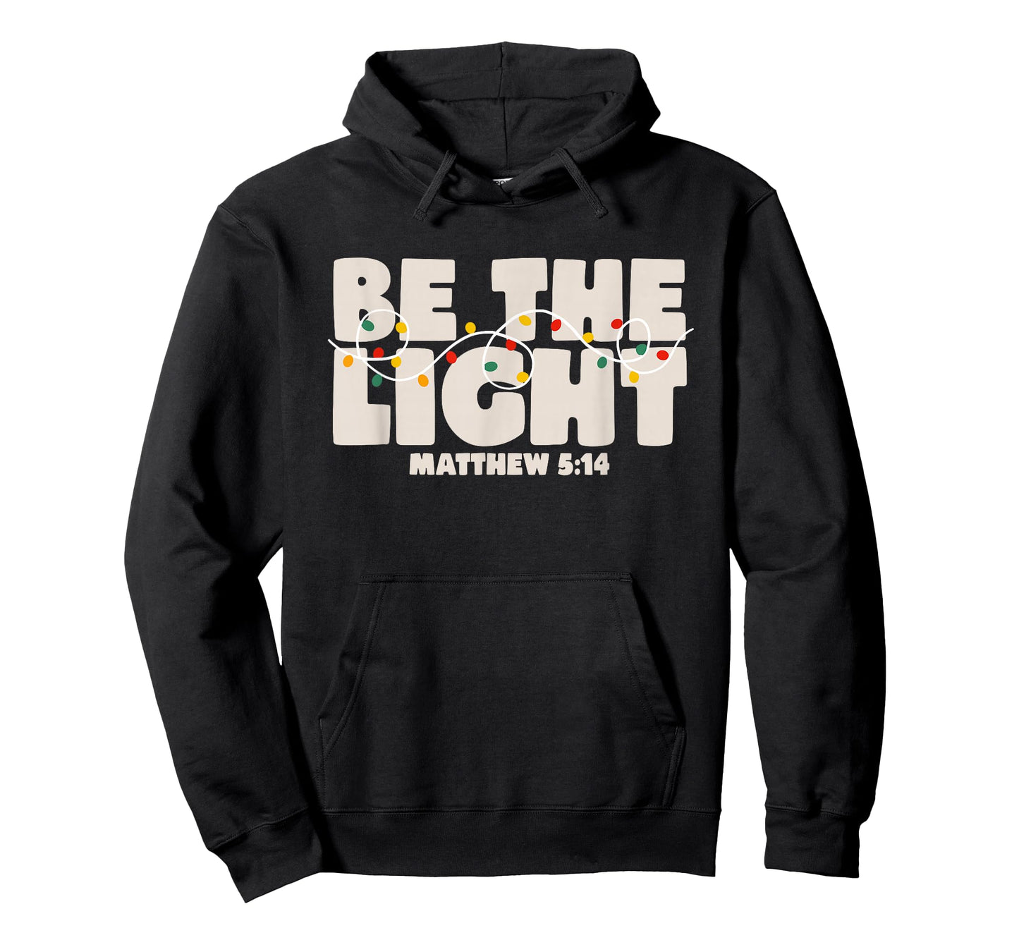 Christmas Bible Verse Be The Light Matthew 5:14 T-Shirt