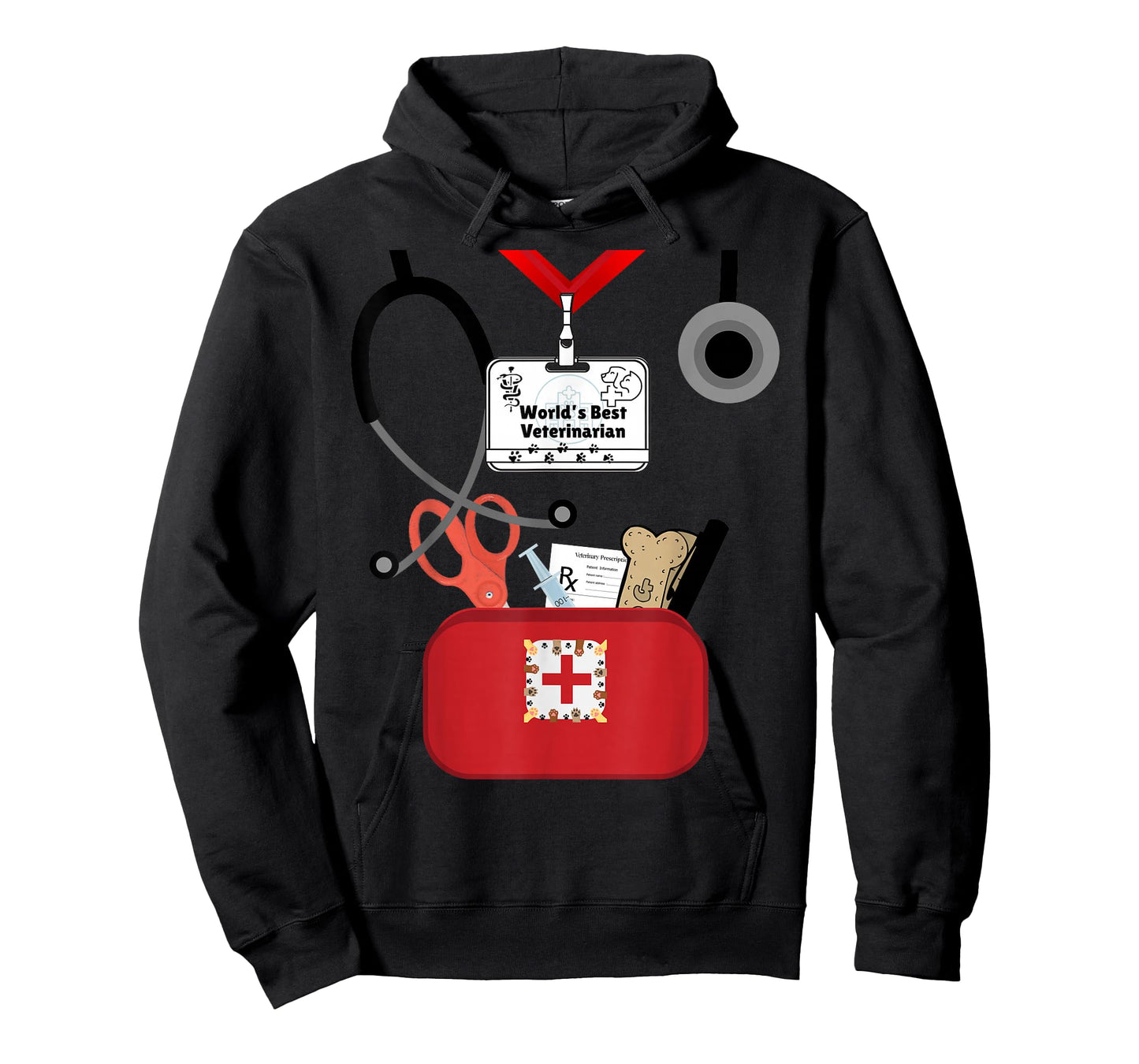 Kids Veterinarian Costume Career Day Vet T-Shirt