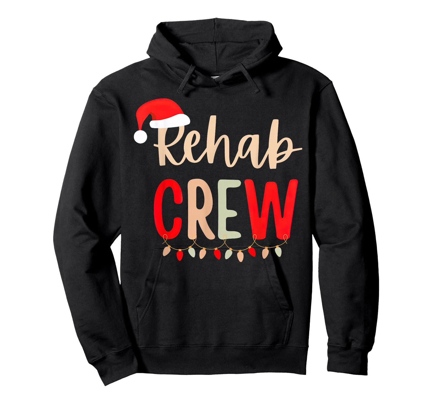 Rehab Crew Rehabilitation Week Physical Therapist Christmas T-Shirt