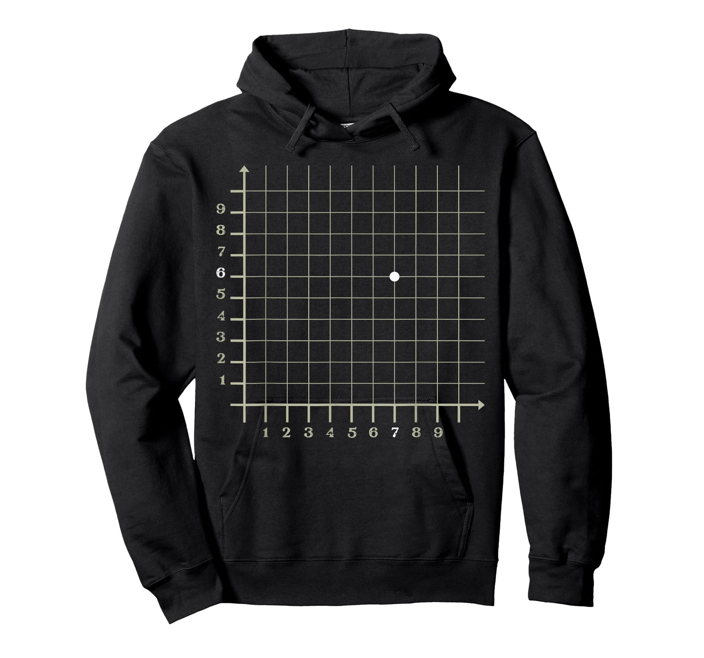 Coordinate 67 Grid Funny Math Science Teacher Boys Kids Math T-Shirt