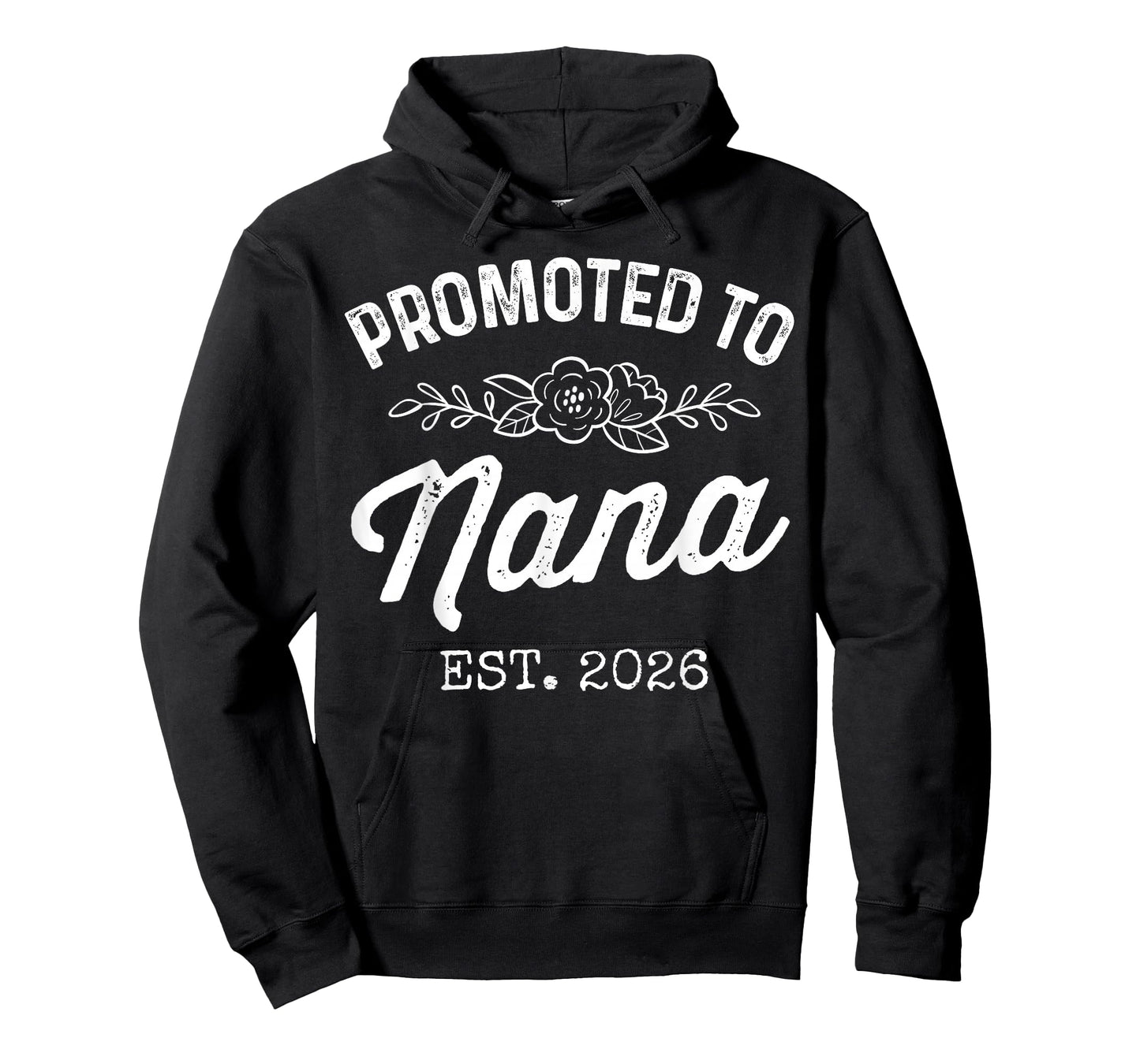 Promoted to Nana Est 2026 Vintage First Time Grandma to Be T-Shirt