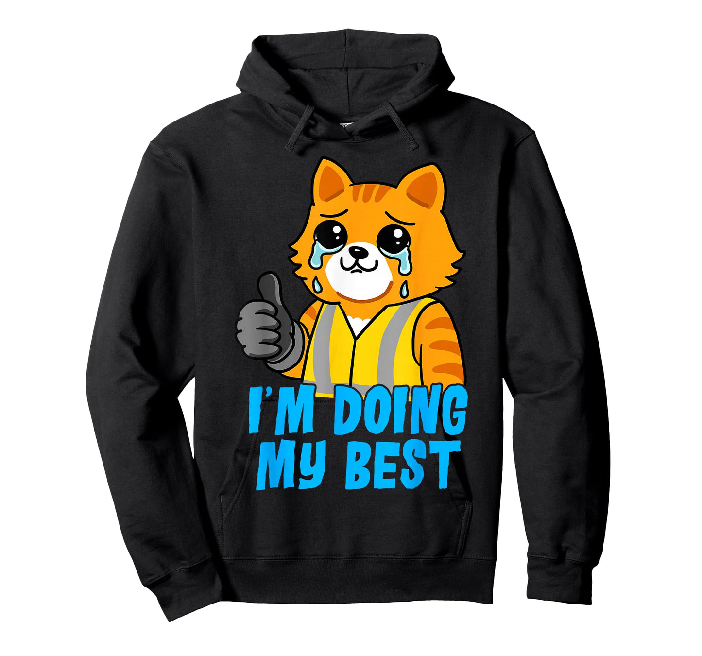 Cat Coworker Swagazon Associate I'm Doing My Best Crying Cat T-Shirt