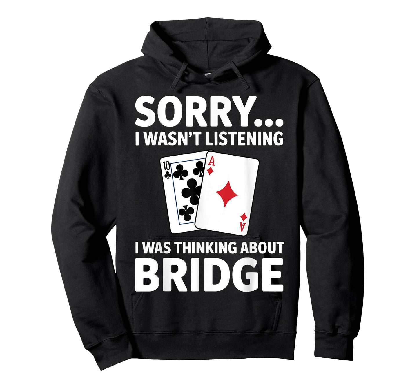 Cool Bridge Player Art for Men Women Card Game Player Bridge T-Shirt