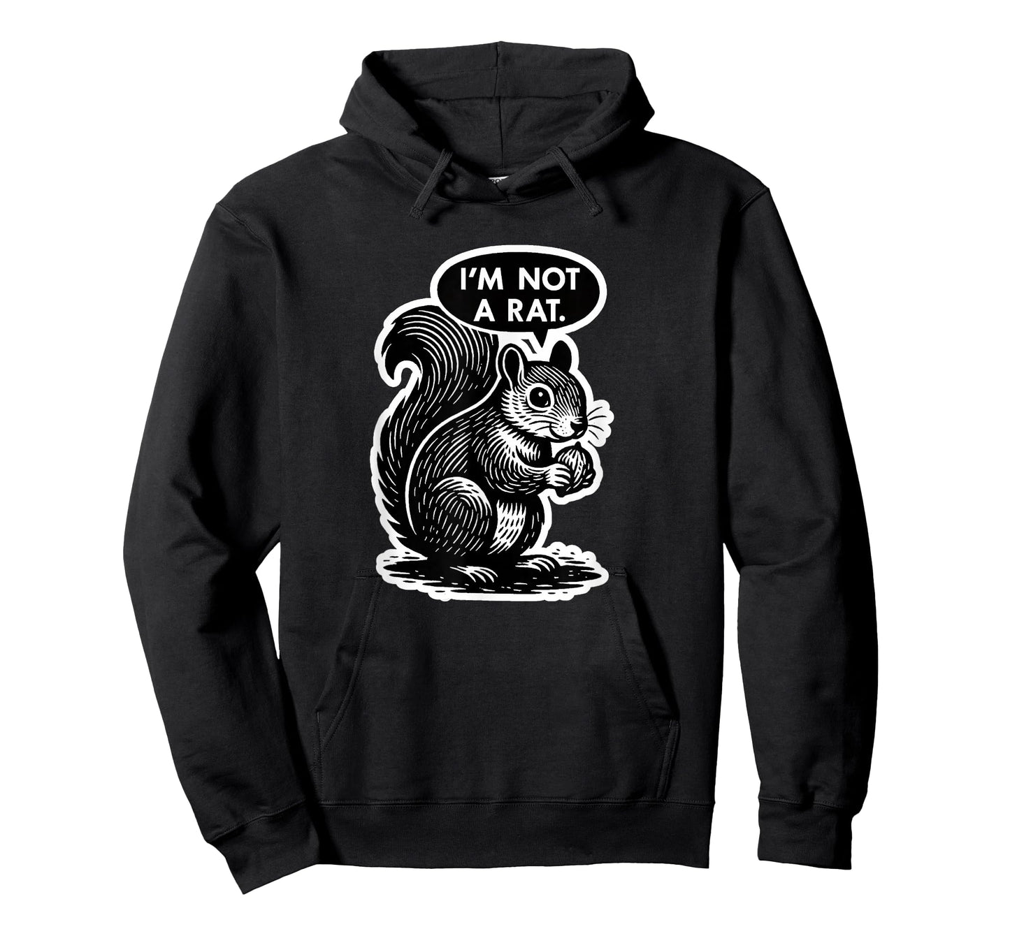 Funny Squirrel - I'm Not a Rat! - Cute Animal Humor T-Shirt