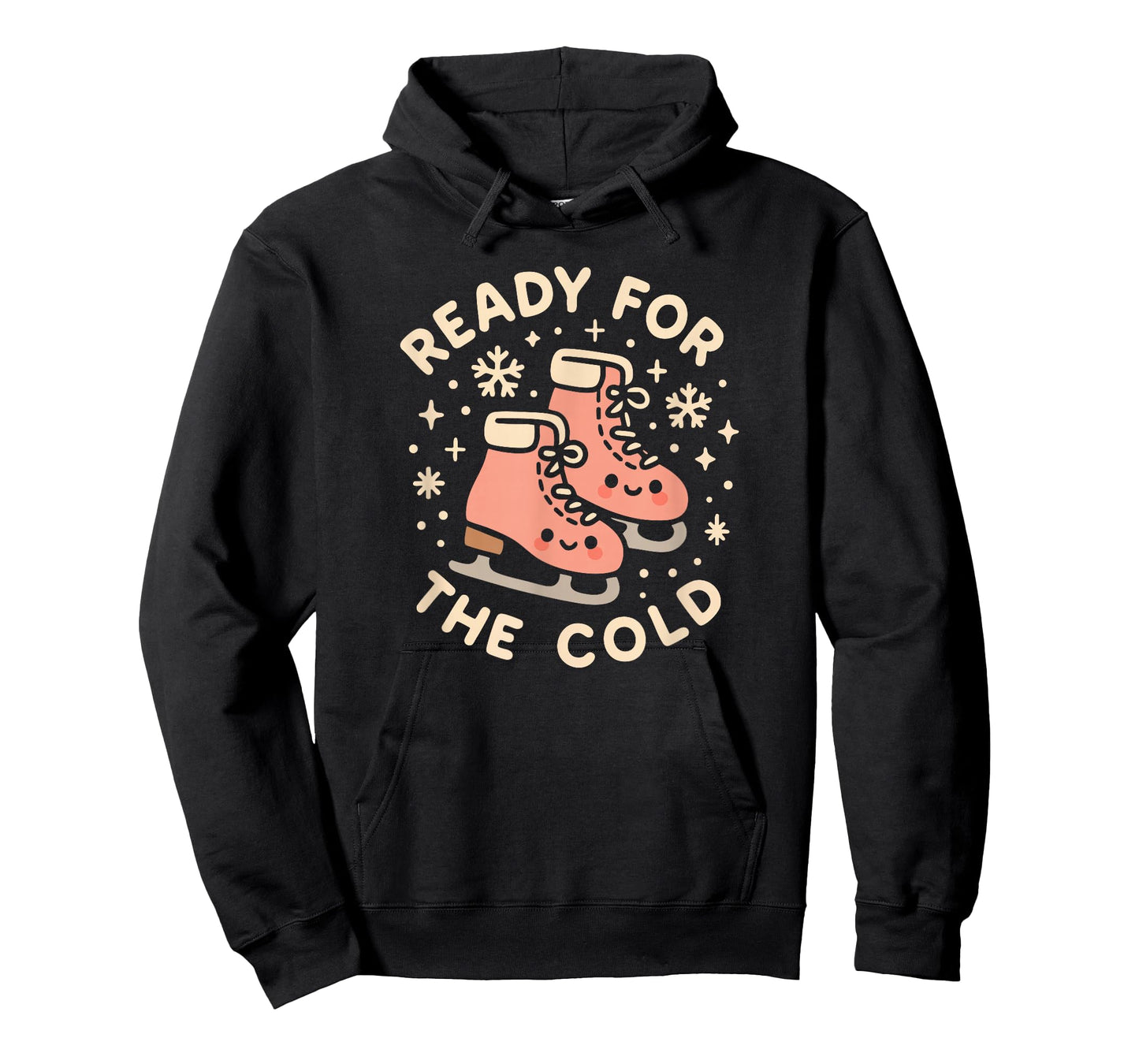 Ready for The Cold Funny Cute Ice Skates T-Shirt
