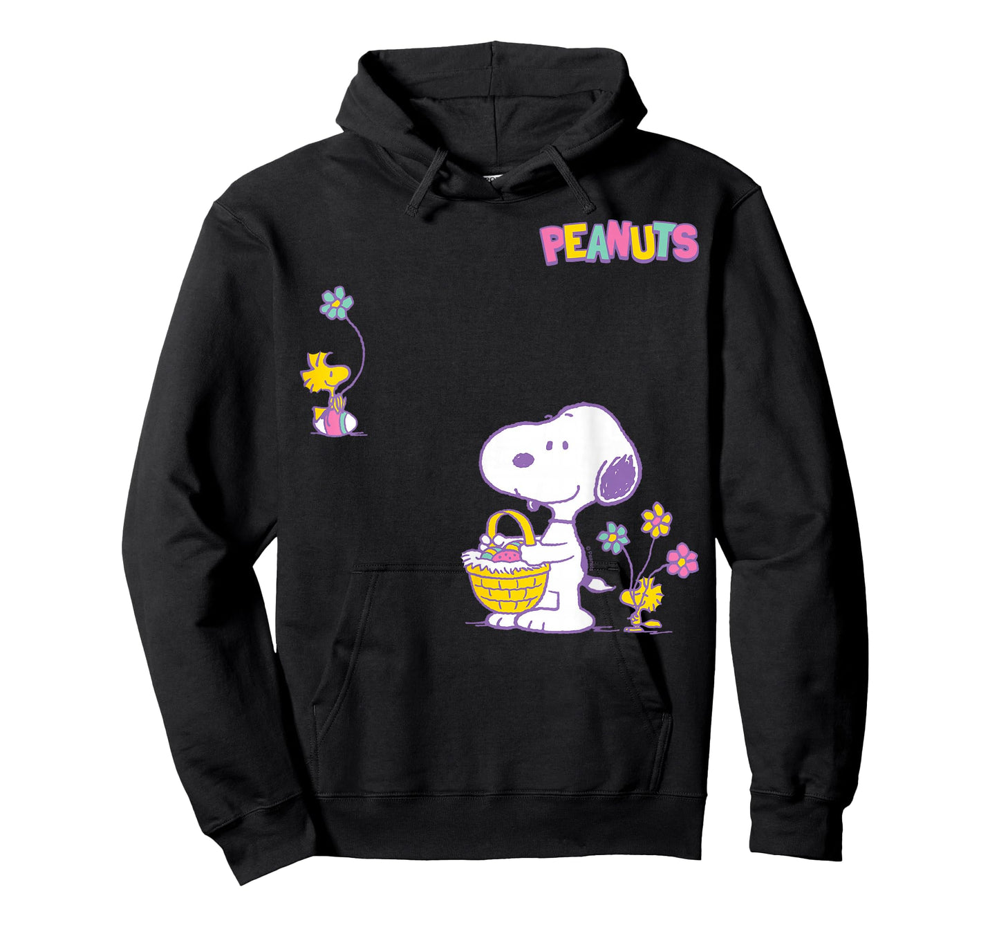 Snoopy & Woodstock - Flowers and Easter Eggs T-Shirt