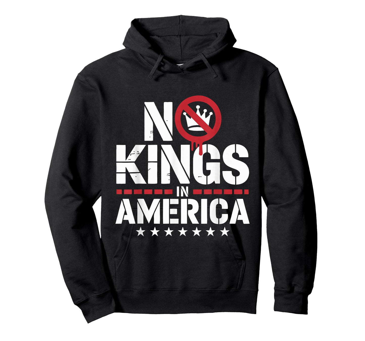No Kings in America Since 1776 T-Shirt Patriotic Freedom Tee T-Shirt