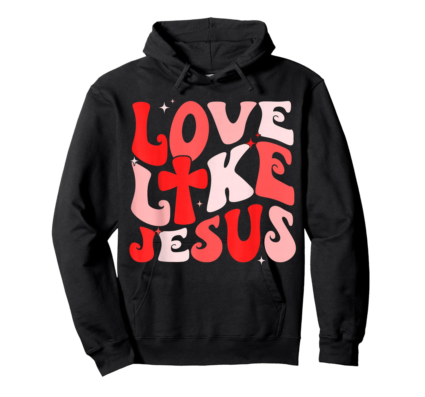 Love Like Jesus Valentine Bible Christian Girl Women Kid T-Shirt