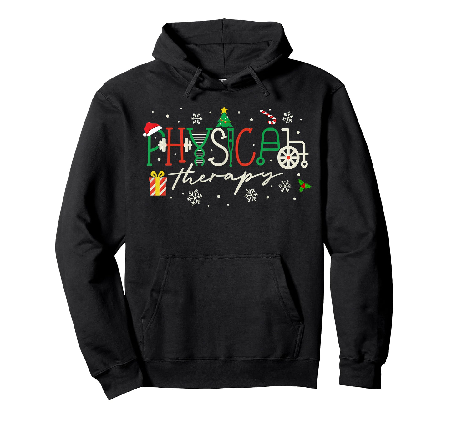 Christmas Physical Therapy Xmas Pediatric PT PTA DPT T-Shirt