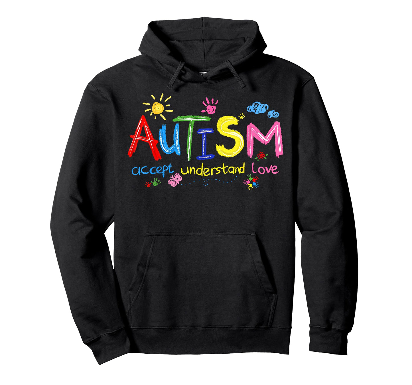 Autism Awareness Autistic Crayons Accept Understand Love T-Shirt