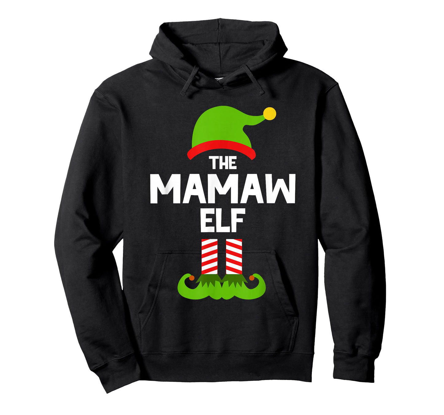 I'm The Mamaw Elf Christmas Family Pajama Funny T-Shirt