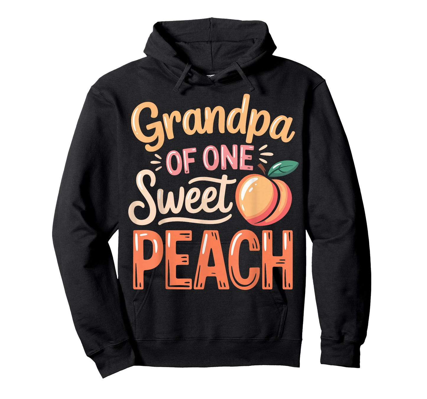 Grandpa of One Sweet Peach Family Matching T-Shirt