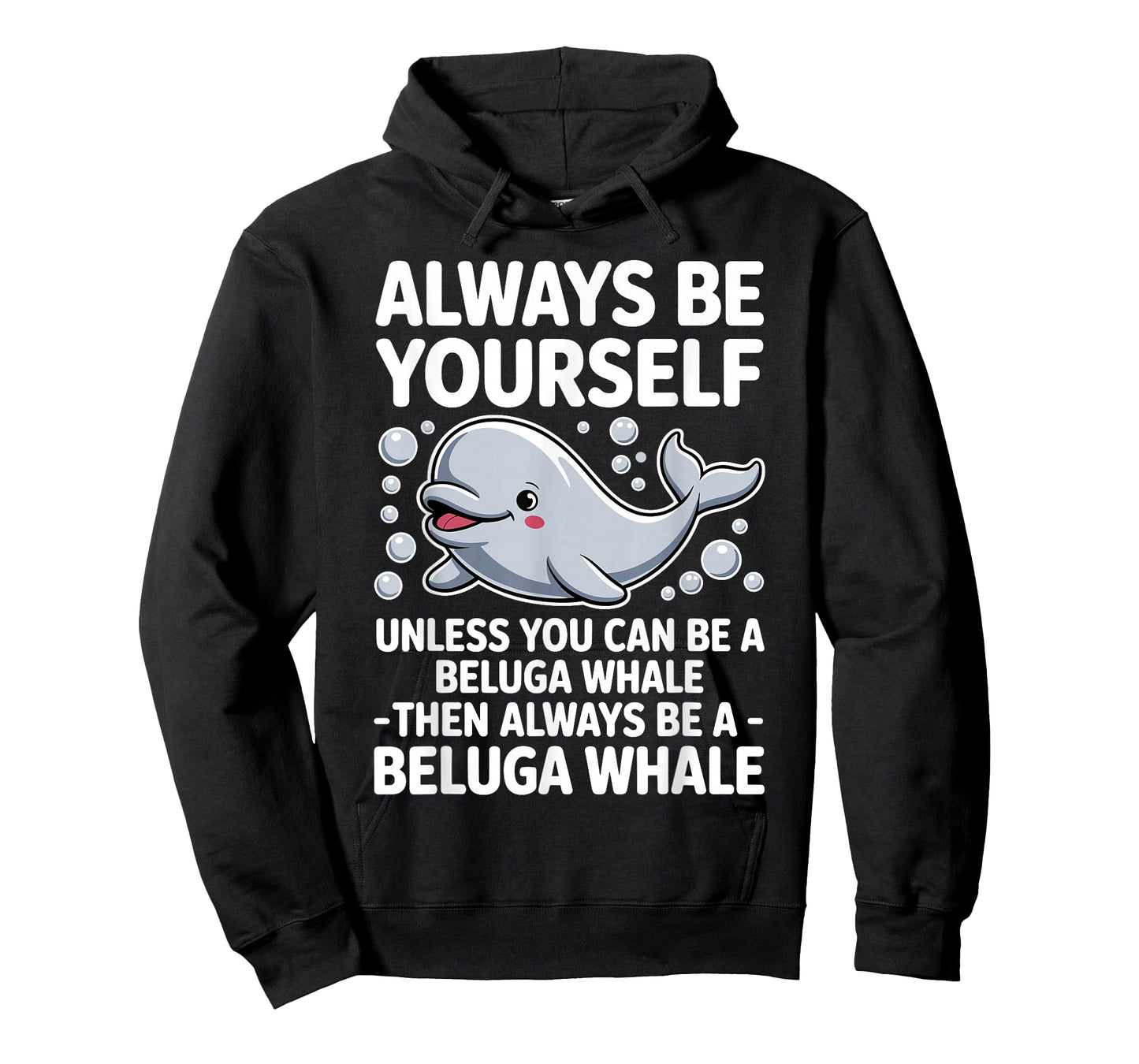 Funny Beluga Whale Design for Men Women Beluga Whale Lover T-Shirt