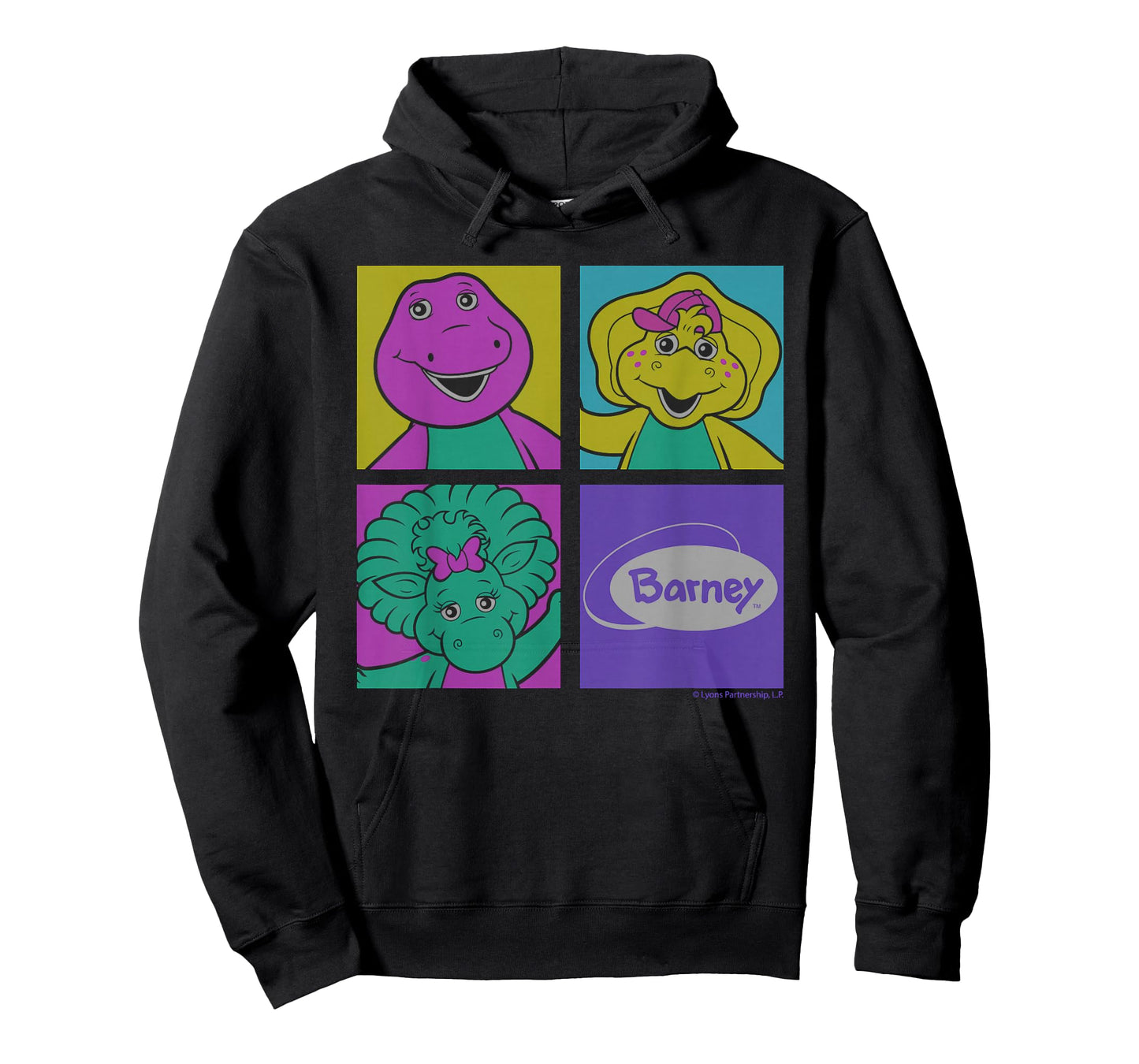 Barney BJ Baby Bop Color Pop Squares T-Shirt