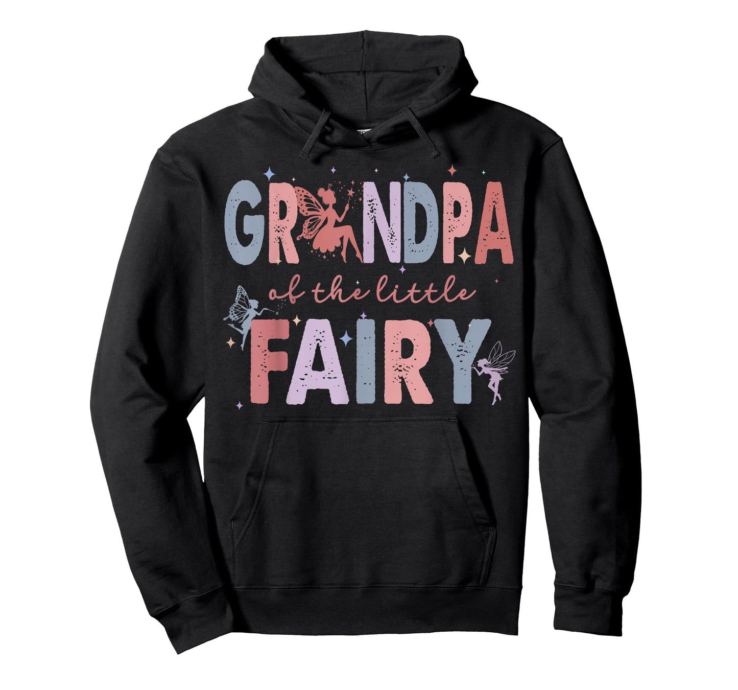 Grandpa of The Little Fairy First Birthday Girl Party T-Shirt