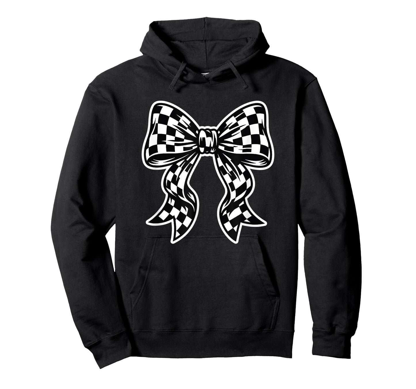 Race Checkered Coquette Bow Racing for Men Women Kids Girls T-Shirt