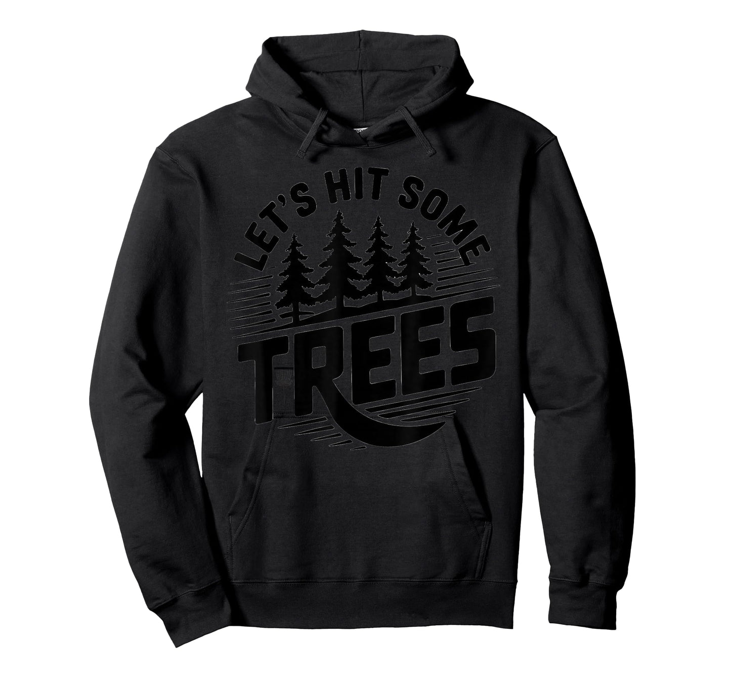 Let’s Hit Some Trees Disc Golf Nature Frisbee Sport Lover T-Shirt