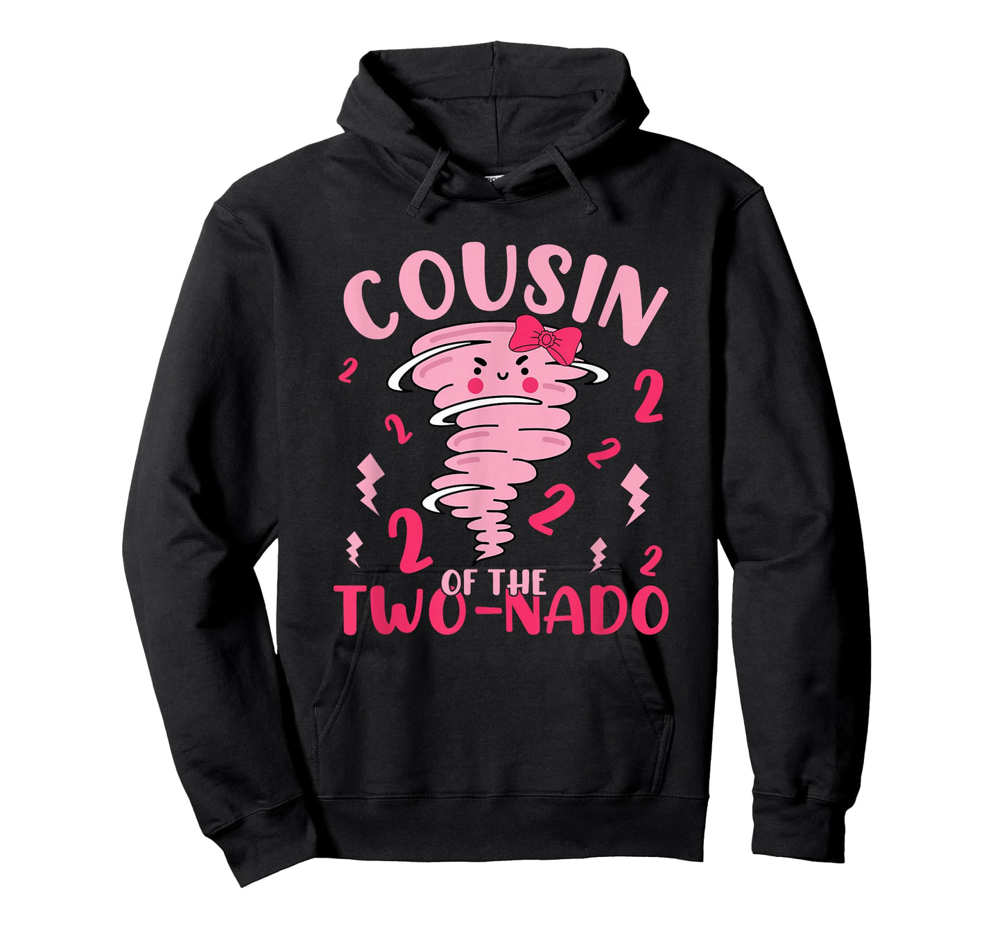 Cousin of The Two-nado Tornado Theme 2nd Birthday Party T-Shirt