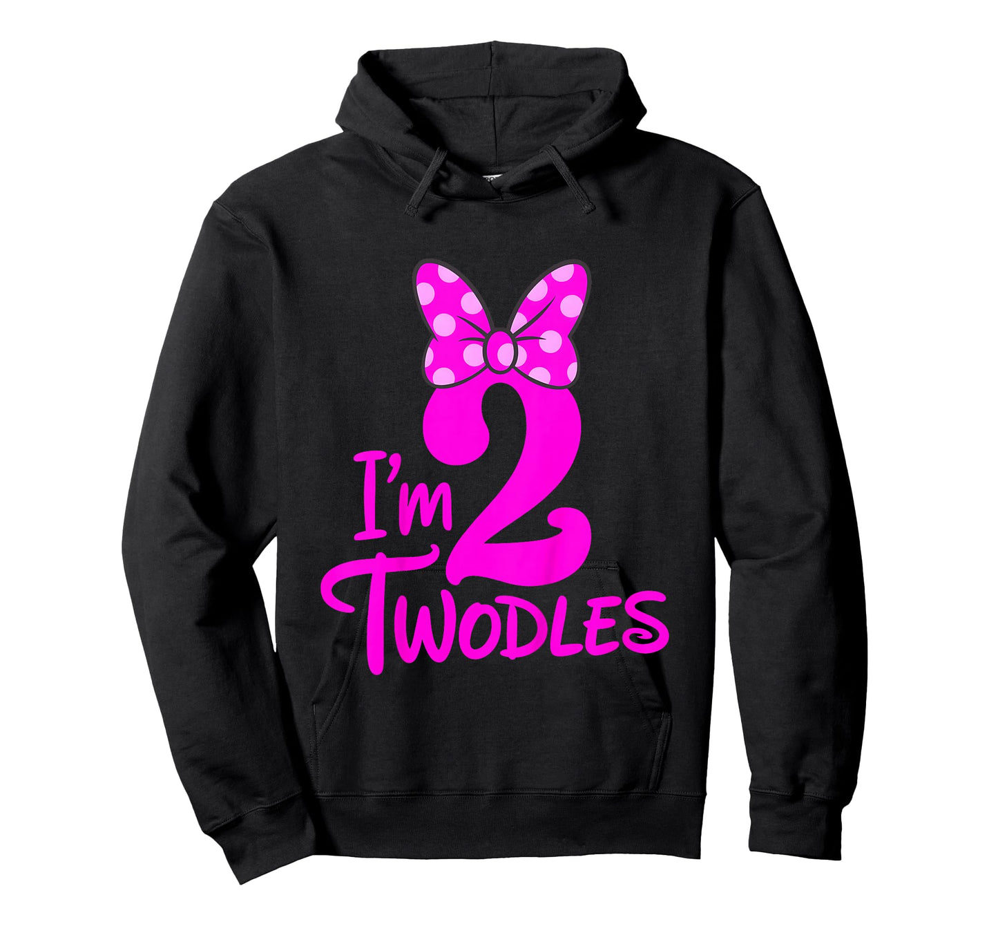 I’m Twodles 2nd Birthday Girl Pink Design T-Shirt