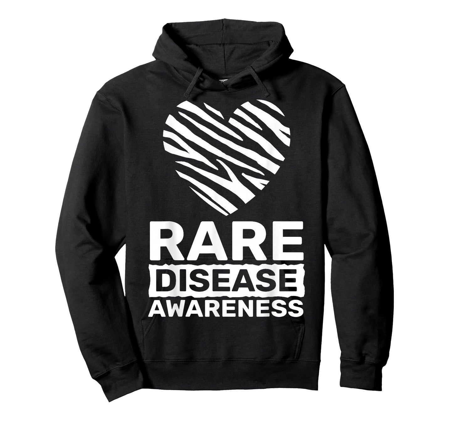 Zebra Heart Rare Disease Awareness Rare Disease Day 2026 T-Shirt