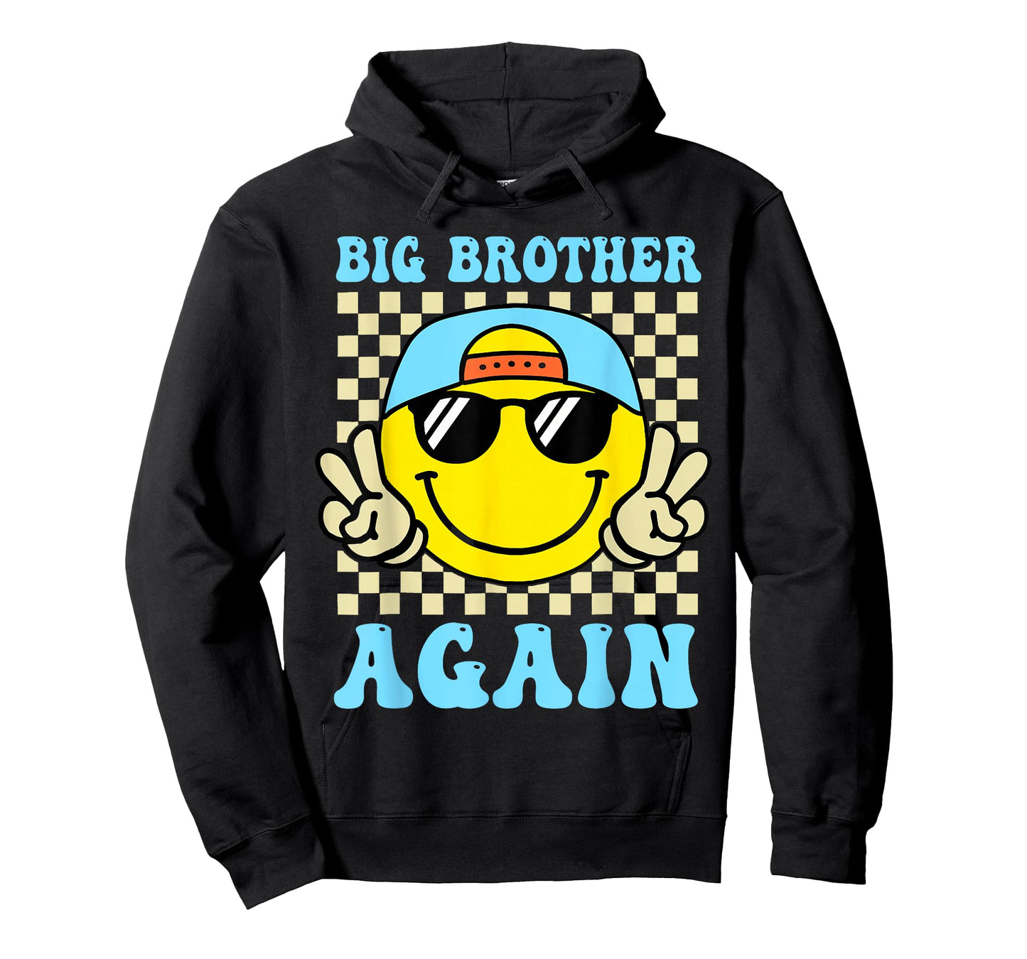 Groovy Big Brother Again Big Brother Announcement for Boys T-Shirt